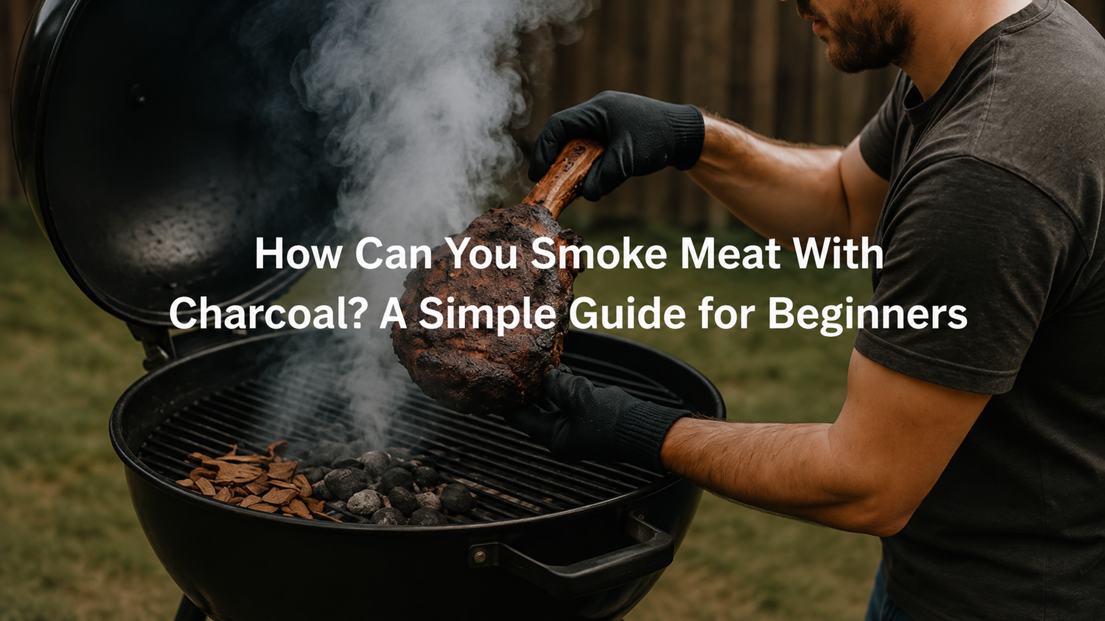 Learn How Can You Smoke Meat With Charcoal