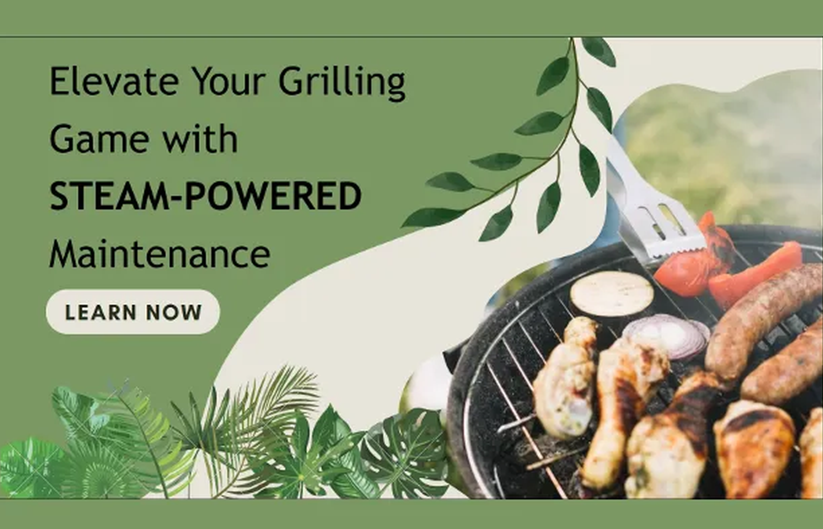 Clean Grill with Steam: A Smarter Way to Grill Maintenance