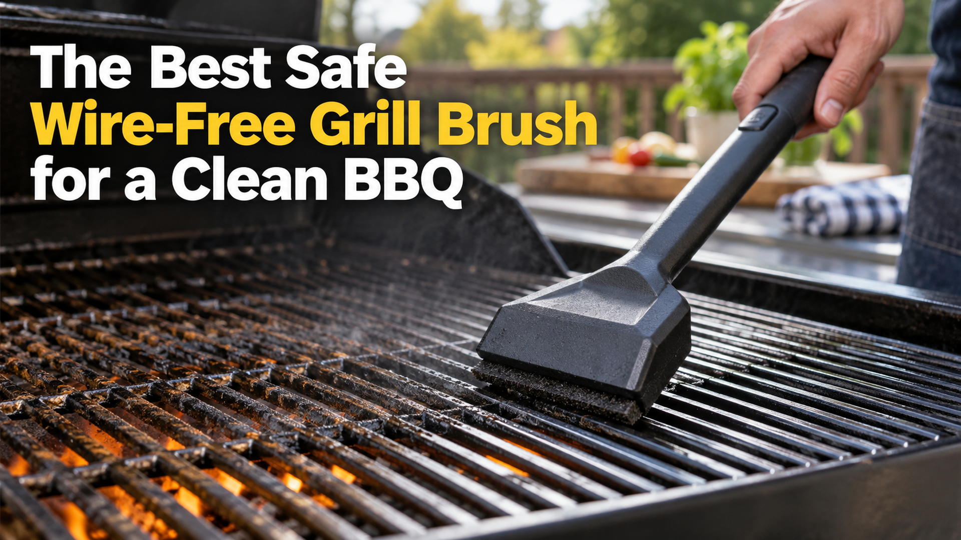 The Best Safe Wire-Free Grill Brush for a Clean BBQ