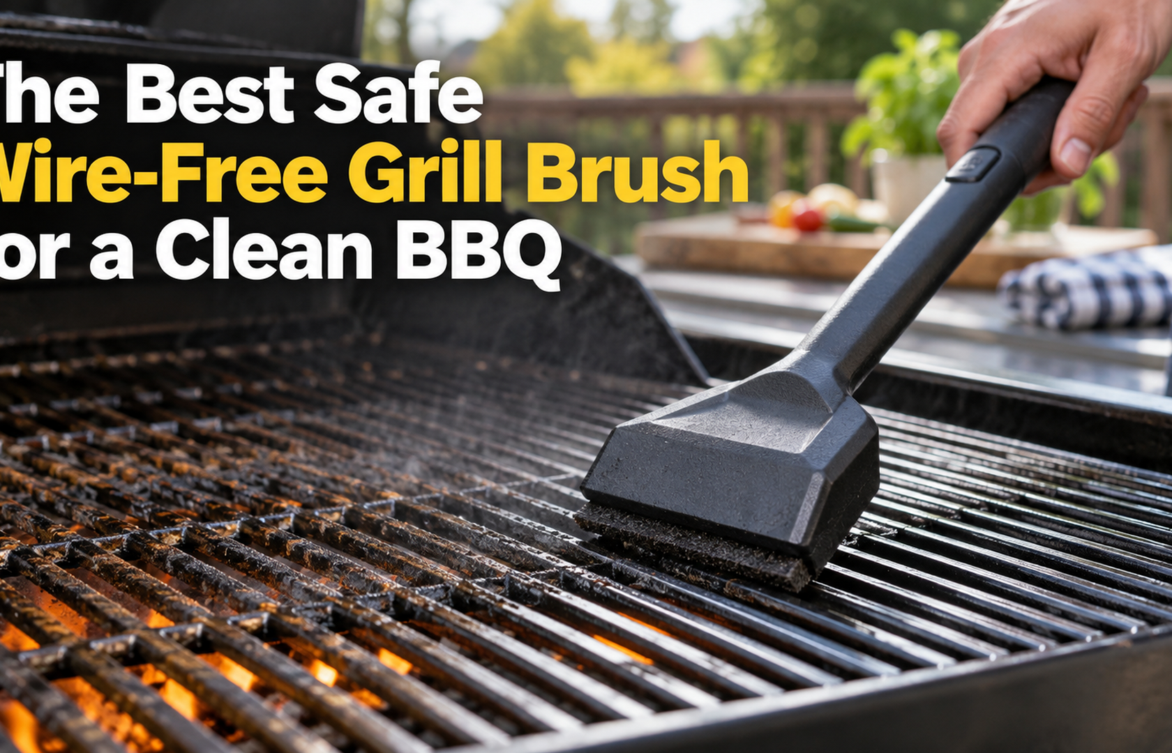 The Best Safe Wire-Free Grill Brush for a Clean BBQ