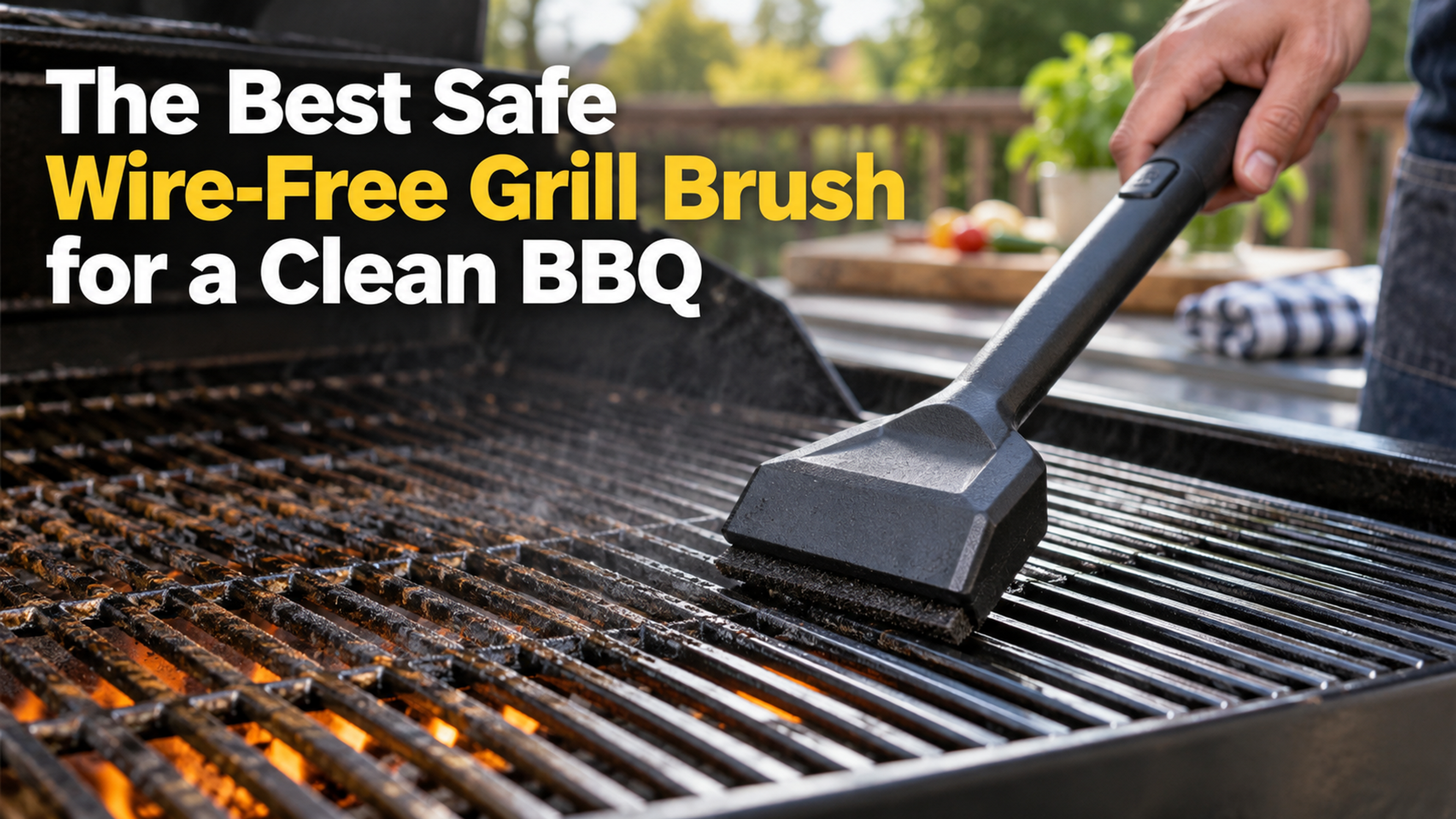 The Best Safe Wire-Free Grill Brush for a Clean BBQ