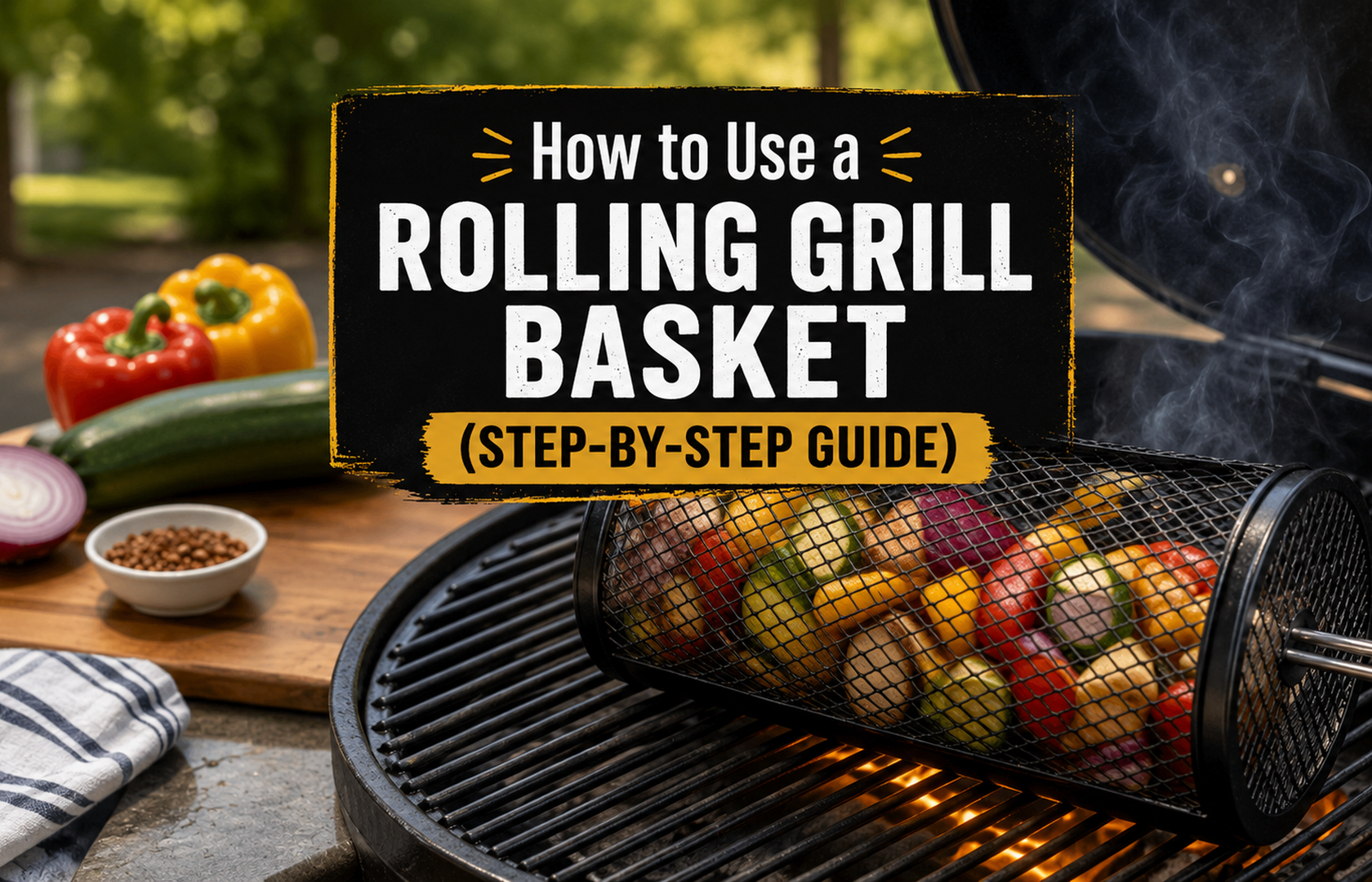 How to Use a Rolling Grill Basket (Step-by-Step Guide)