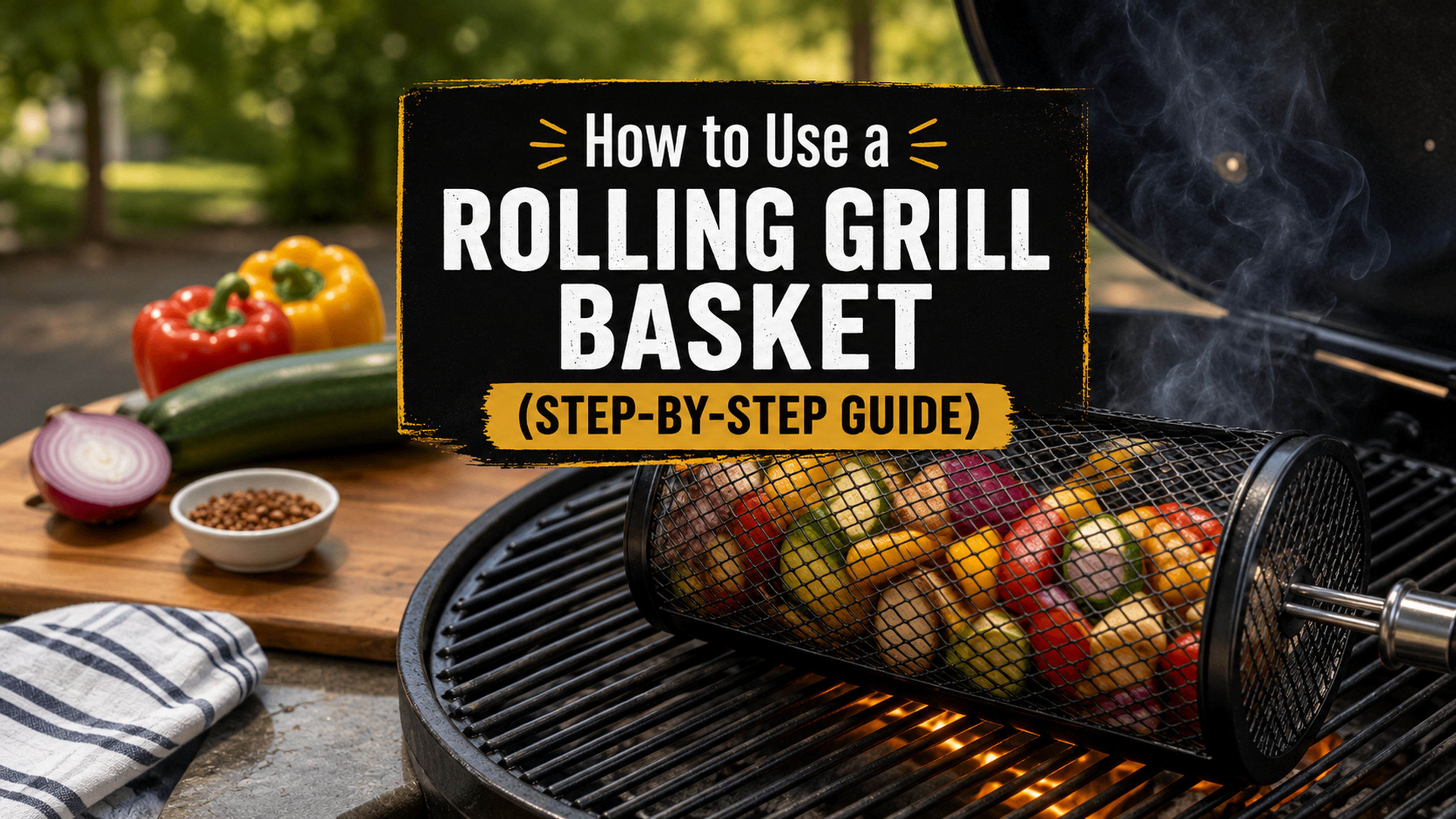 How to Use a Rolling Grill Basket (Step-by-Step Guide)