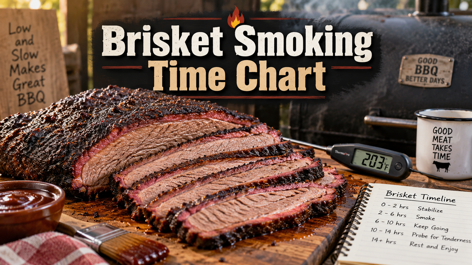 Brisket Smoking Time Chart – All You Need to Know