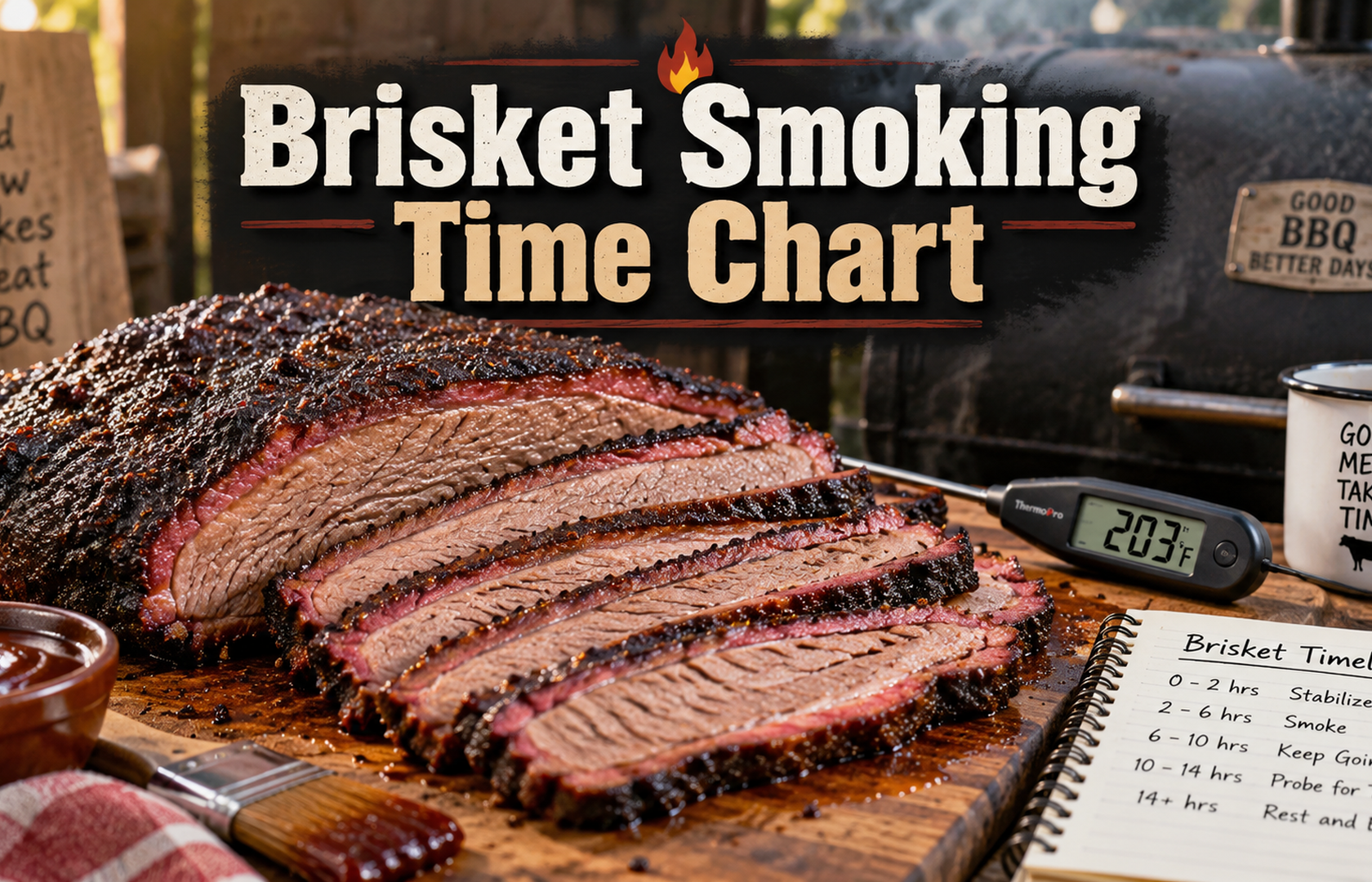 Brisket Smoking Time Chart – All You Need to Know