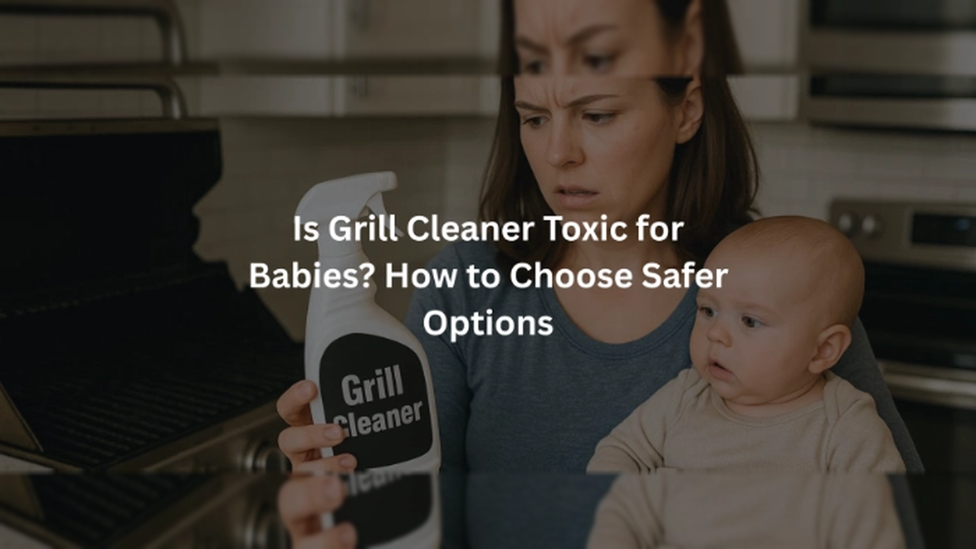 Is Grill Cleaner Toxic For Babies And How To Keep Them Safe