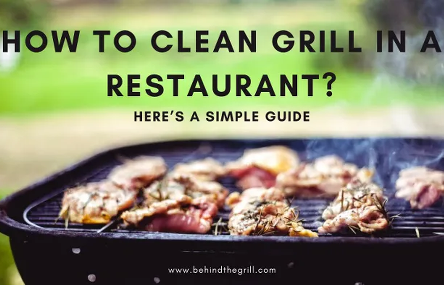 Cleaning Grill: Aluminum Foil Hack