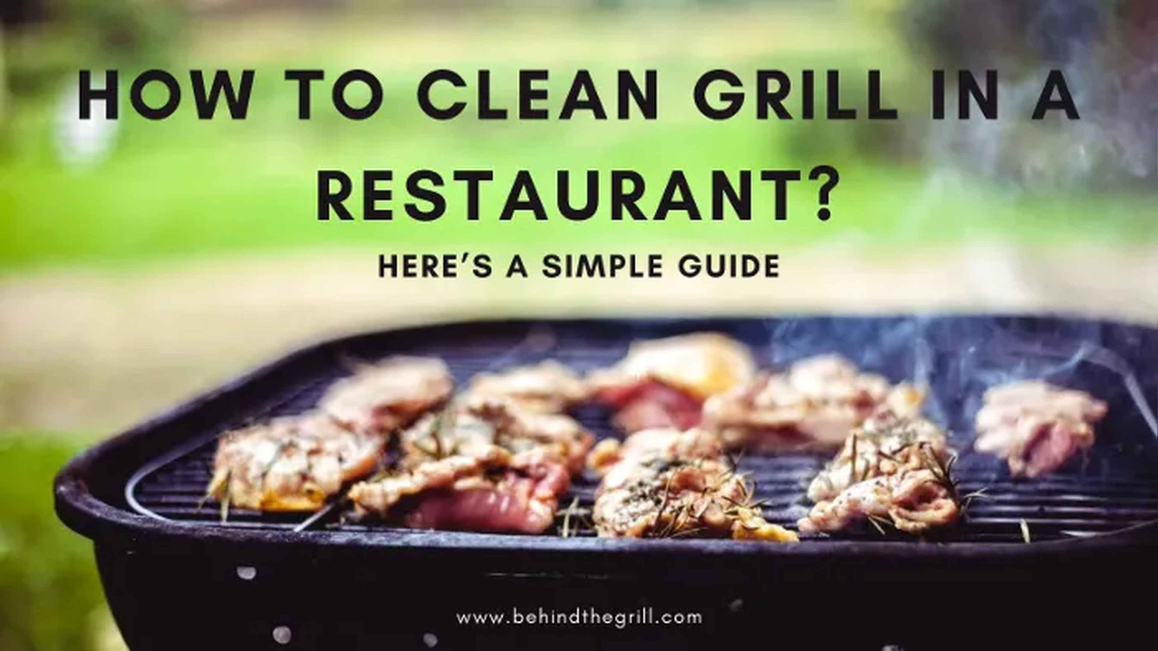 Cleaning Grill: Aluminum Foil Hack