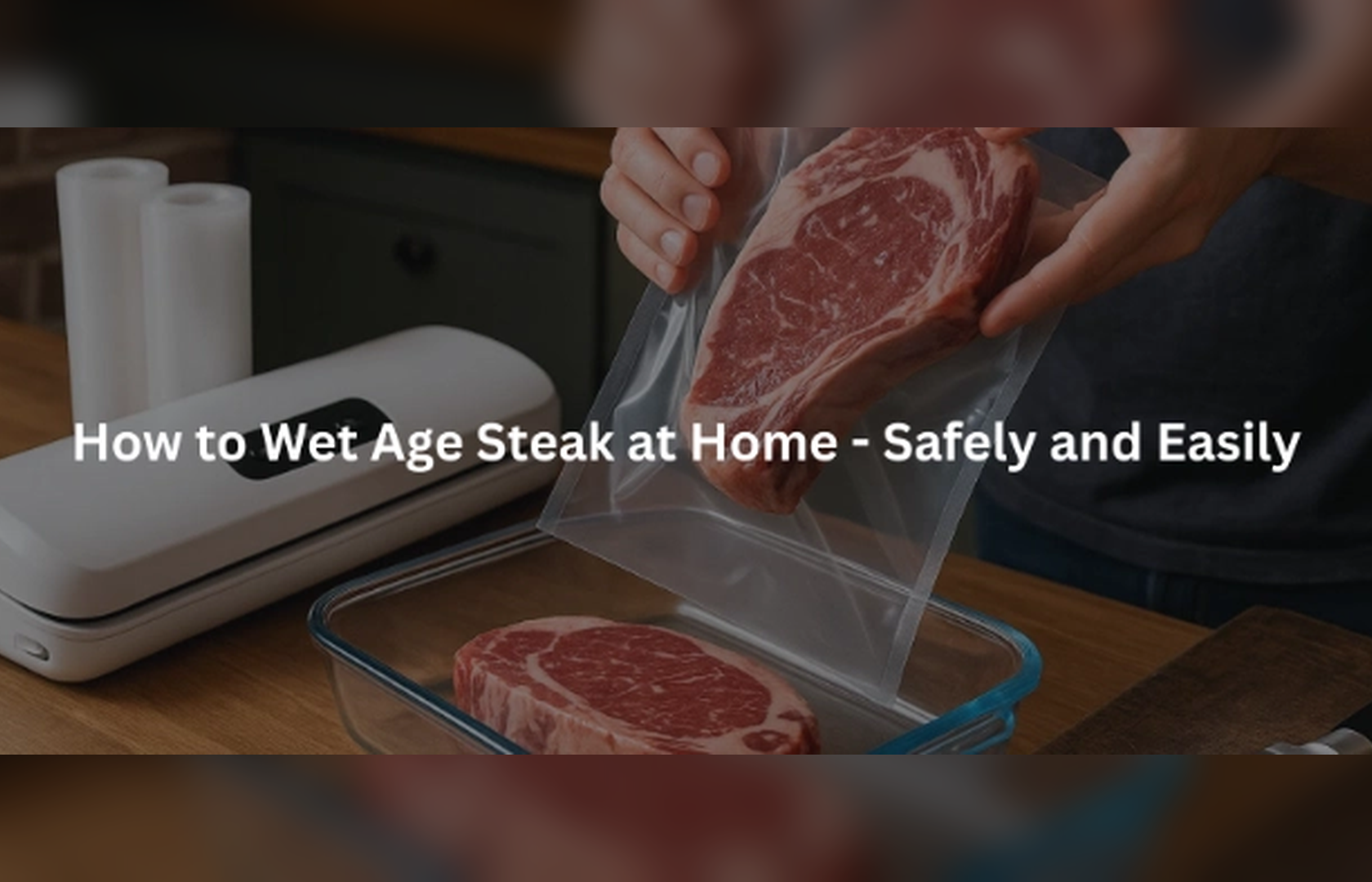 How to Wet Age Steak at Home - Safely and Easily