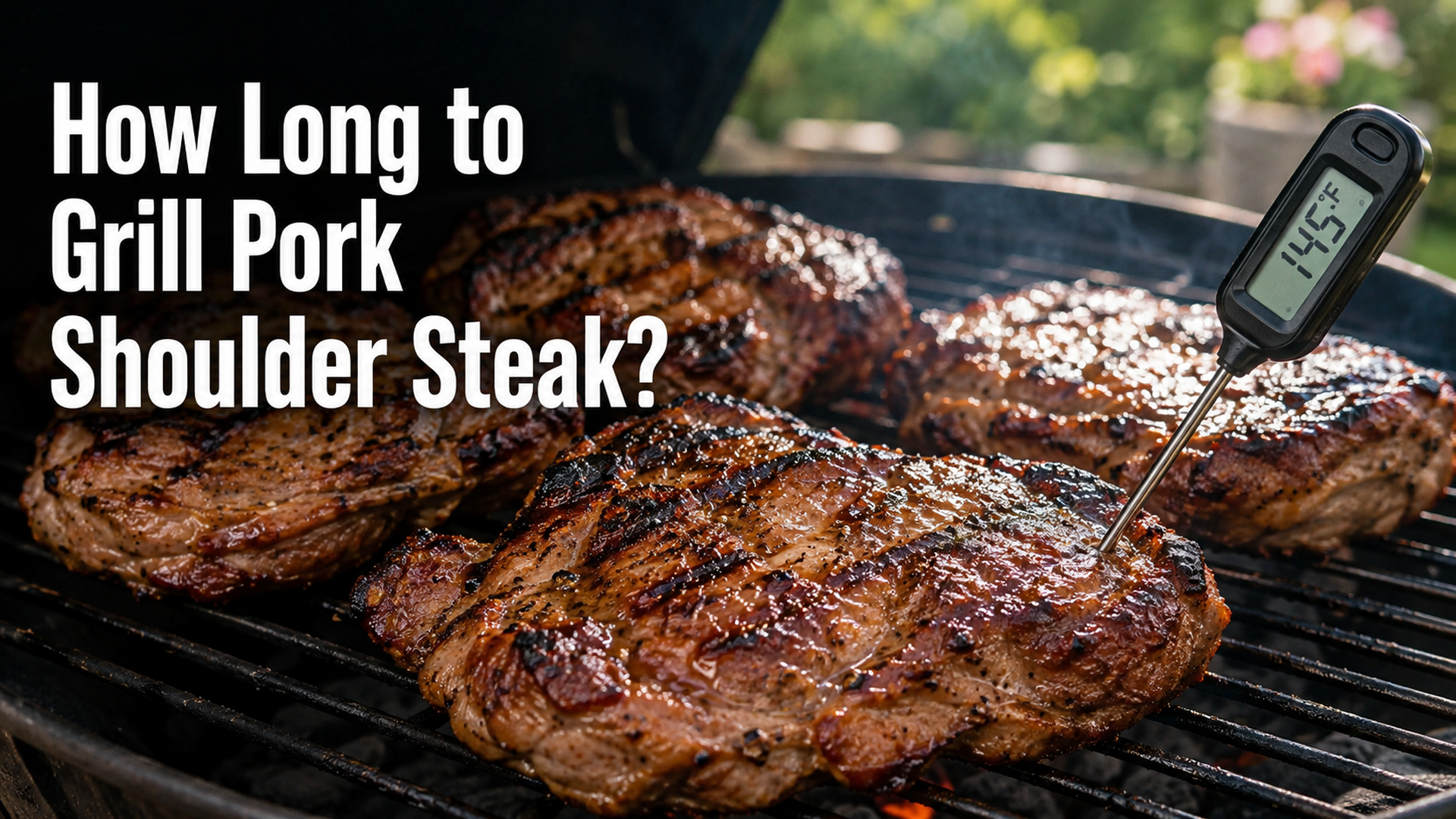 Discover How Long to Grill Pork Shoulder Steak