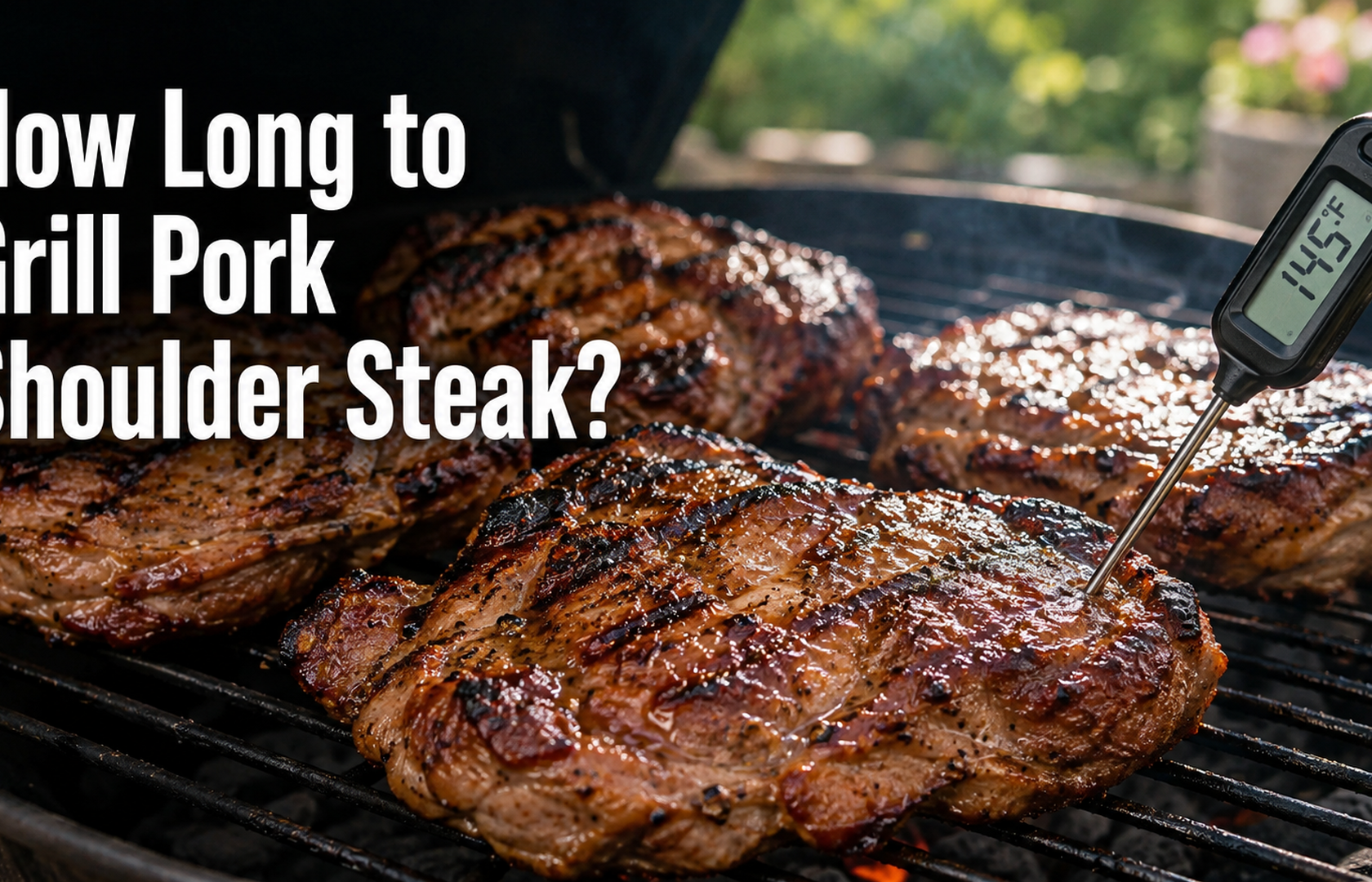 Discover How Long to Grill Pork Shoulder Steak