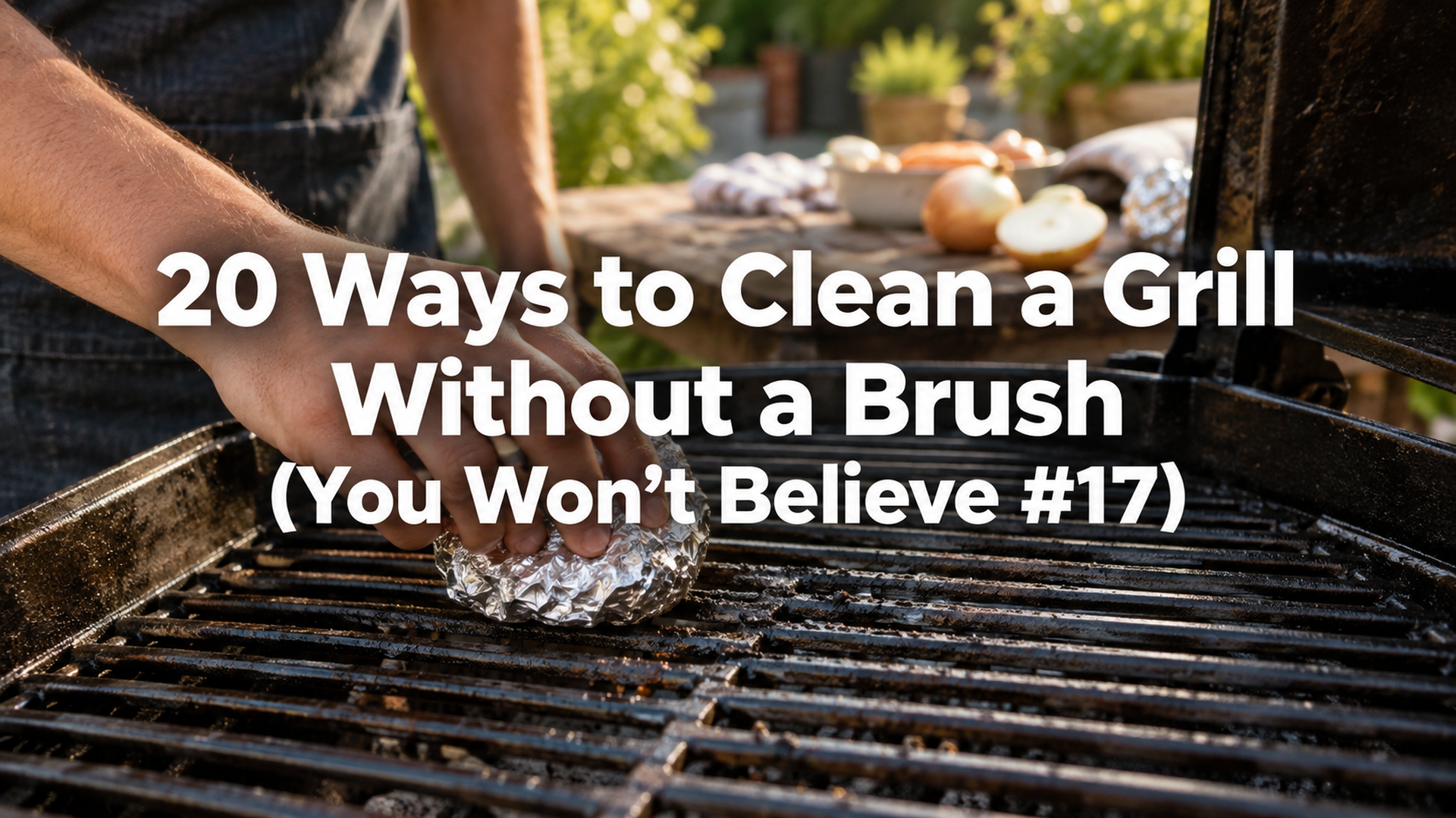 20 Cool Ways to Clean a Grill Without a Brush (You Won’t Believe #17)