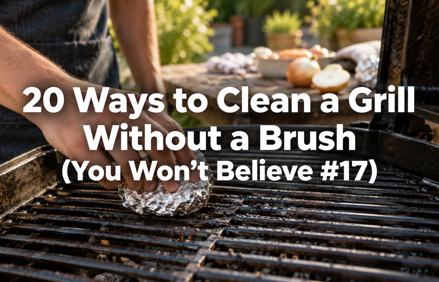 20 Cool Ways to Clean a Grill Without a Brush (You Won’t Believe #17)