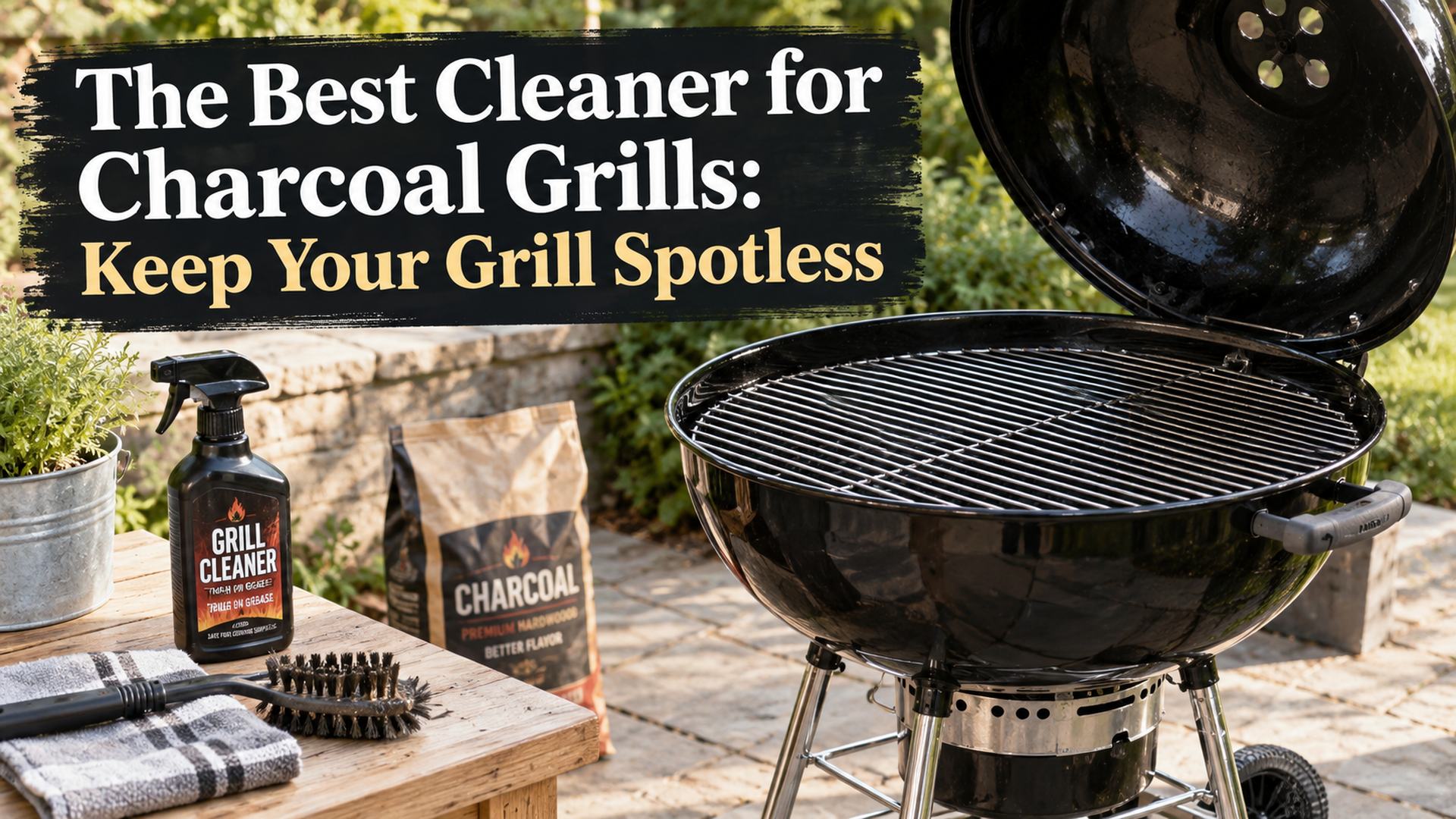 The Best Cleaner for Charcoal Grills: Keep Your Grill Spotless