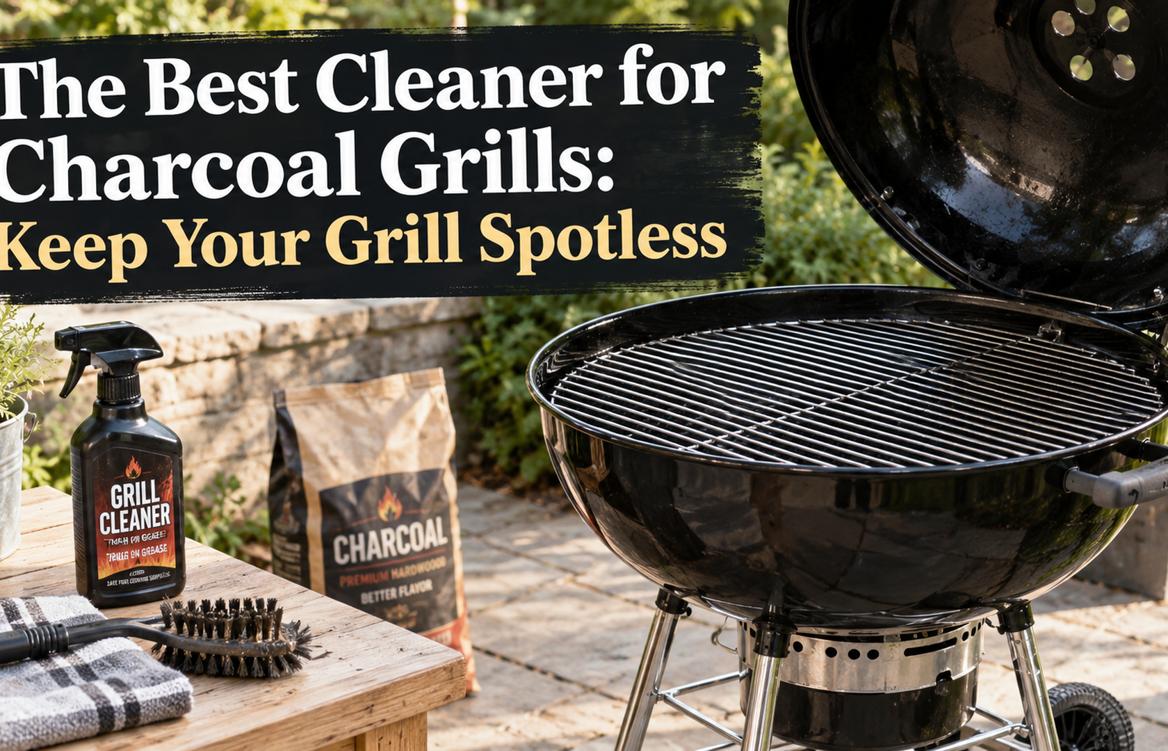 The Best Cleaner for Charcoal Grills: Keep Your Grill Spotless