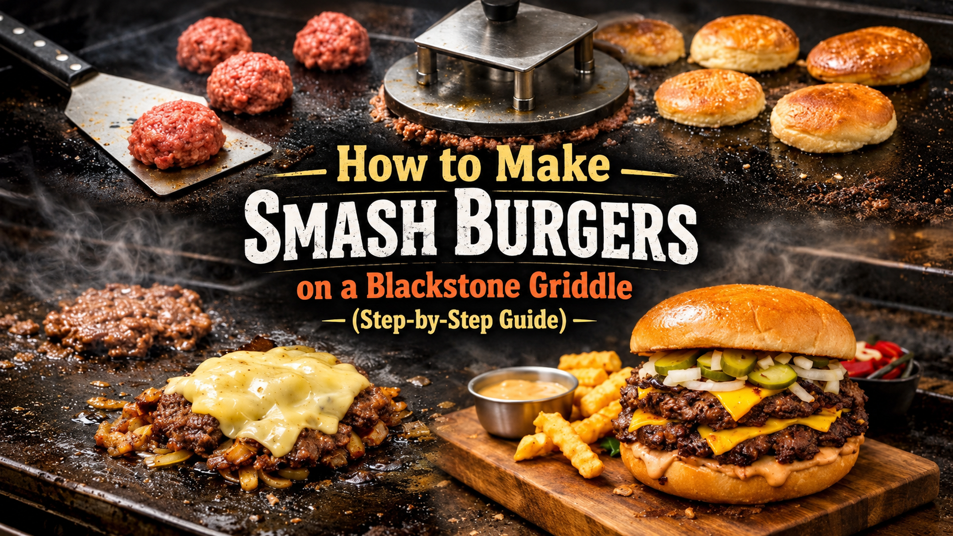How to Make Smash Burgers on Blackstone (Perfect Crust Guide)