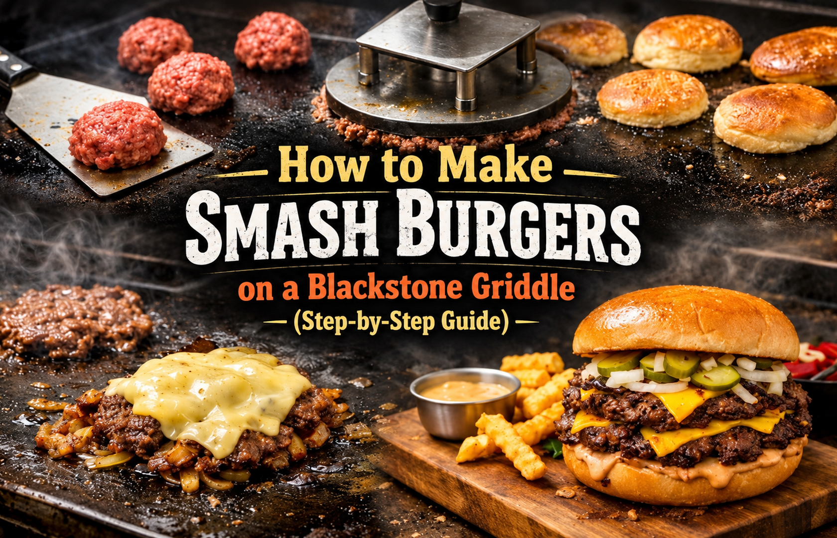 How to Make Smash Burgers on Blackstone (Perfect Crust Guide)
