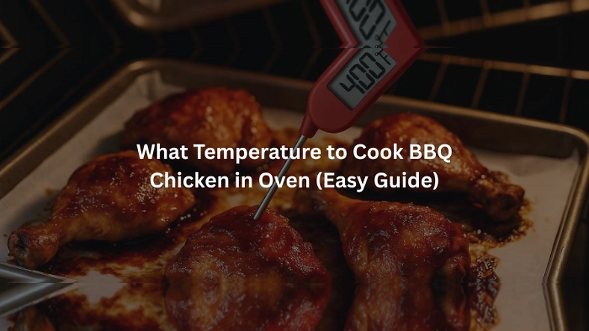 Find out Best Oven Temperature for BBQ Chicken Cooking
