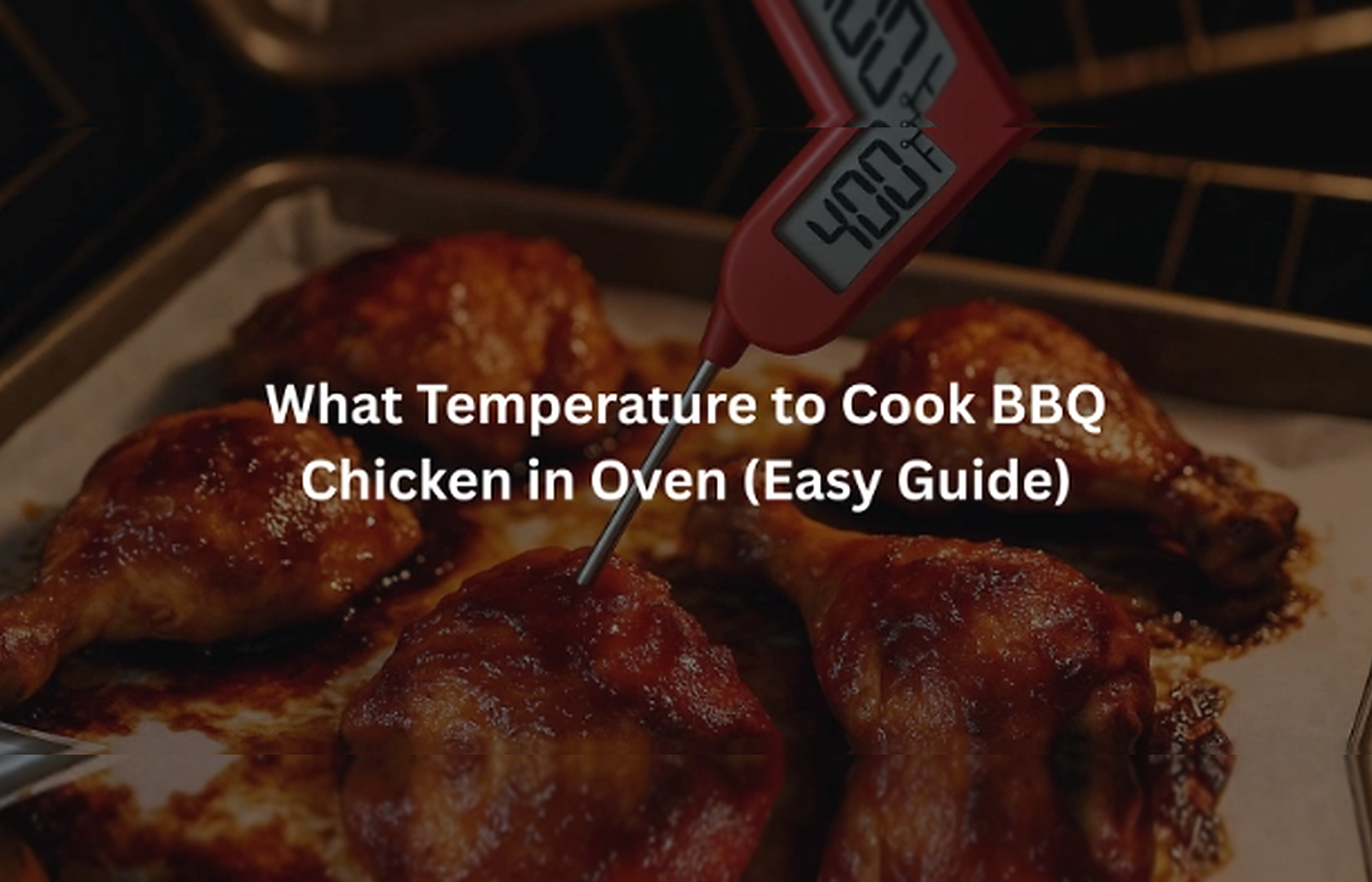 Find out Best Oven Temperature for BBQ Chicken Cooking
