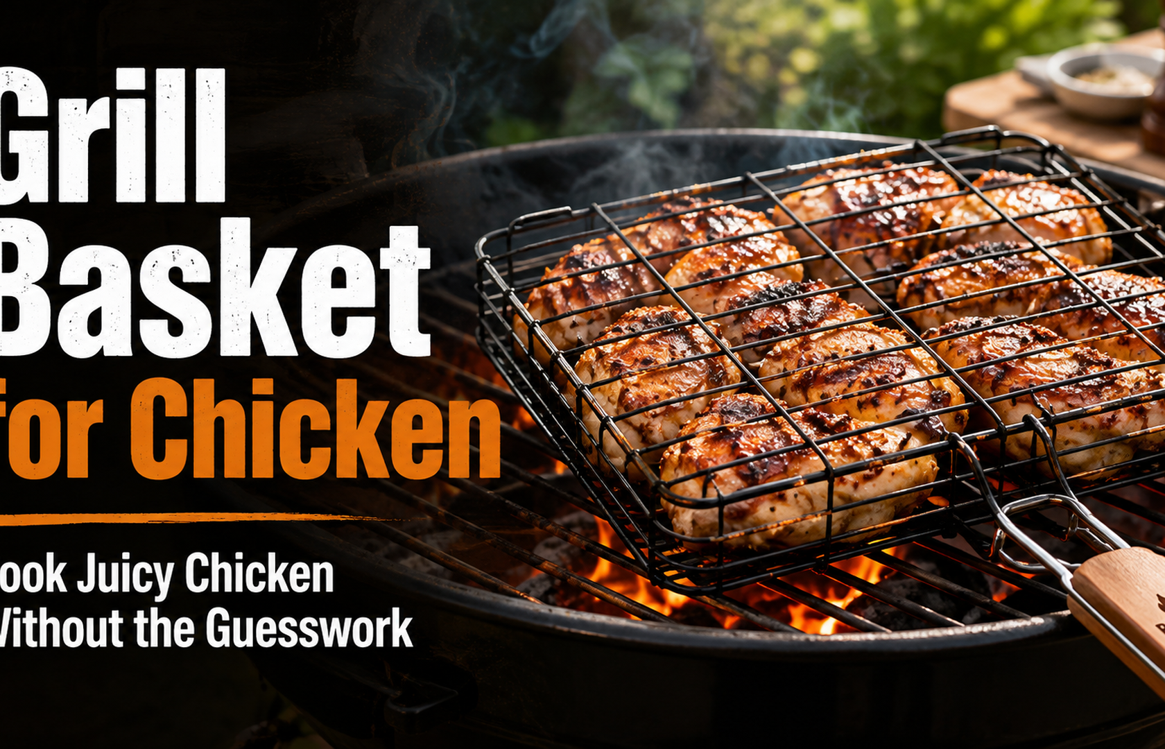 Grill Basket for Chicken (Juicy, Even Grilling Guide)