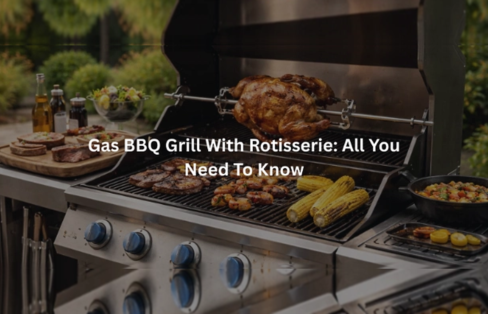 Gas BBQ Grill With Rotisserie: All You Need To Know