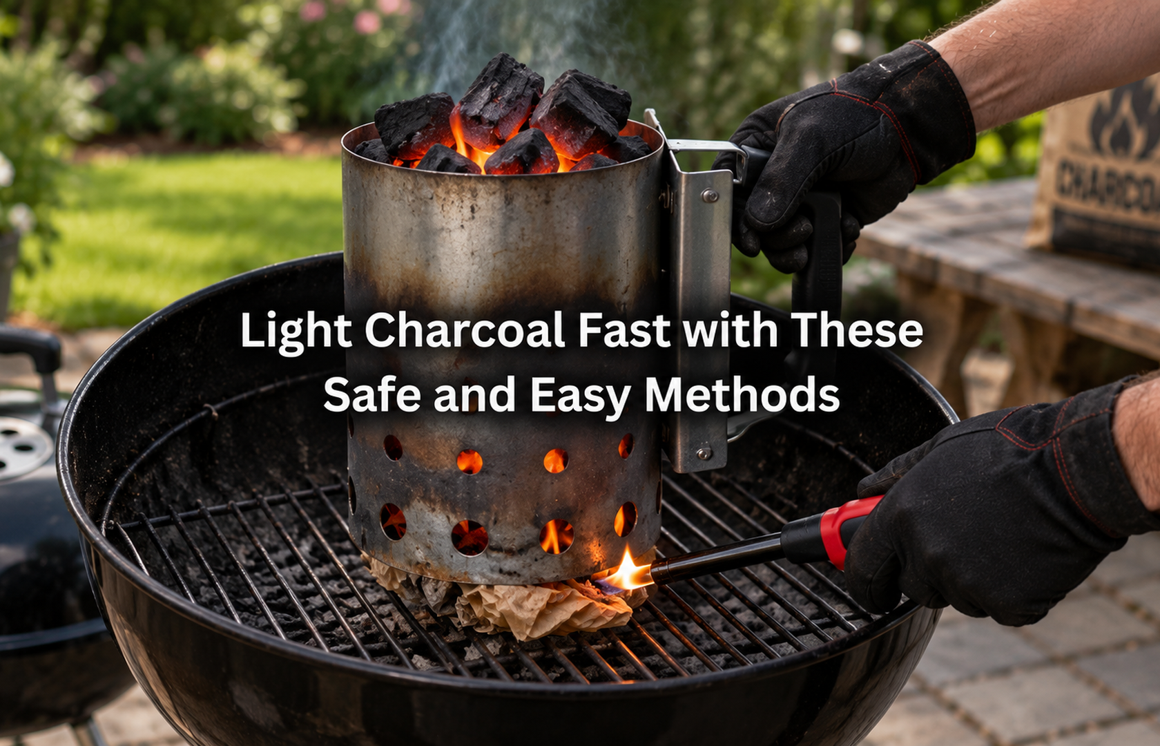 Light Charcoal Fast with These Safe and Easy Methods