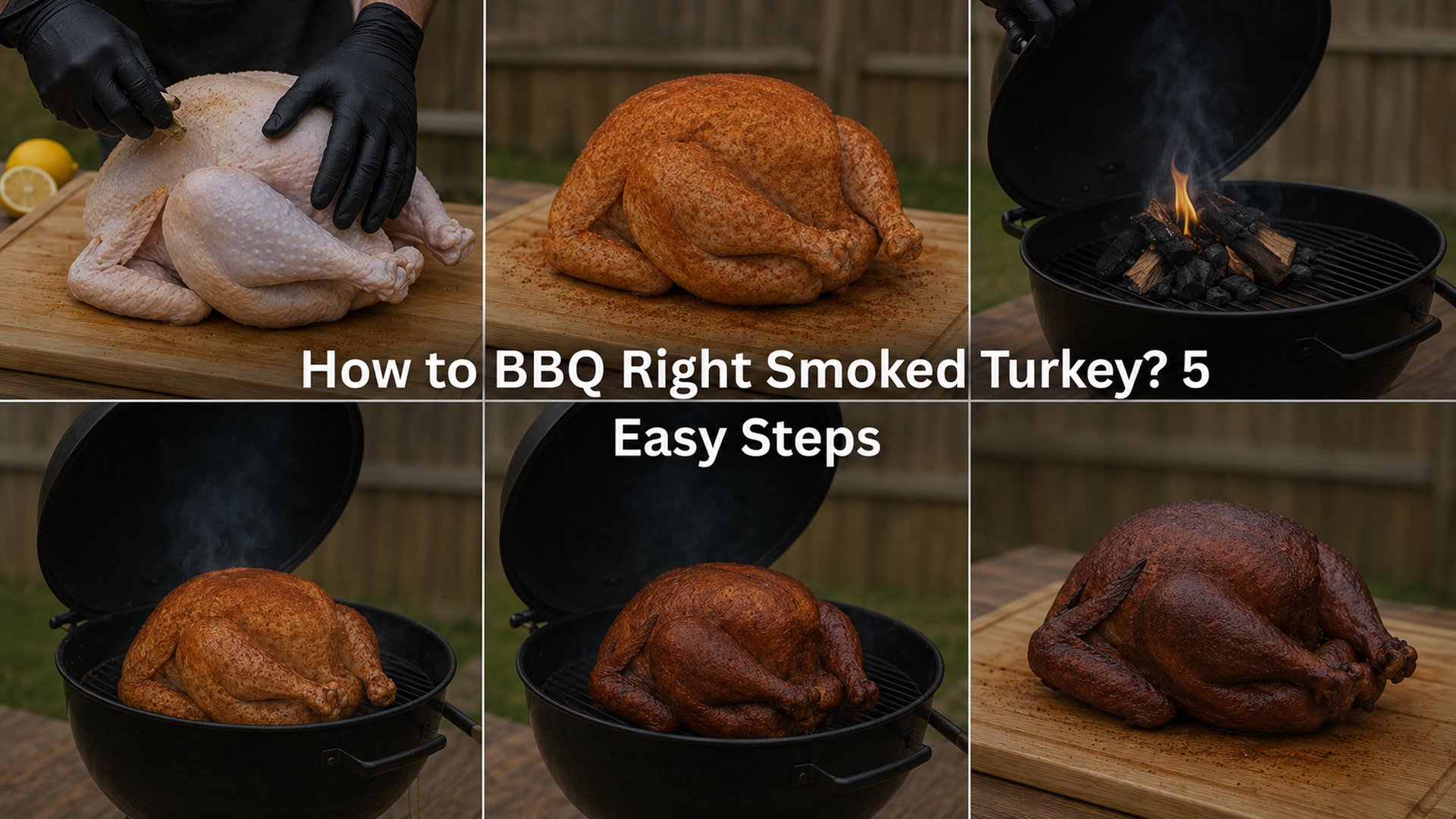 How to BBQ Right Smoked Turkey? 5 Easy Steps