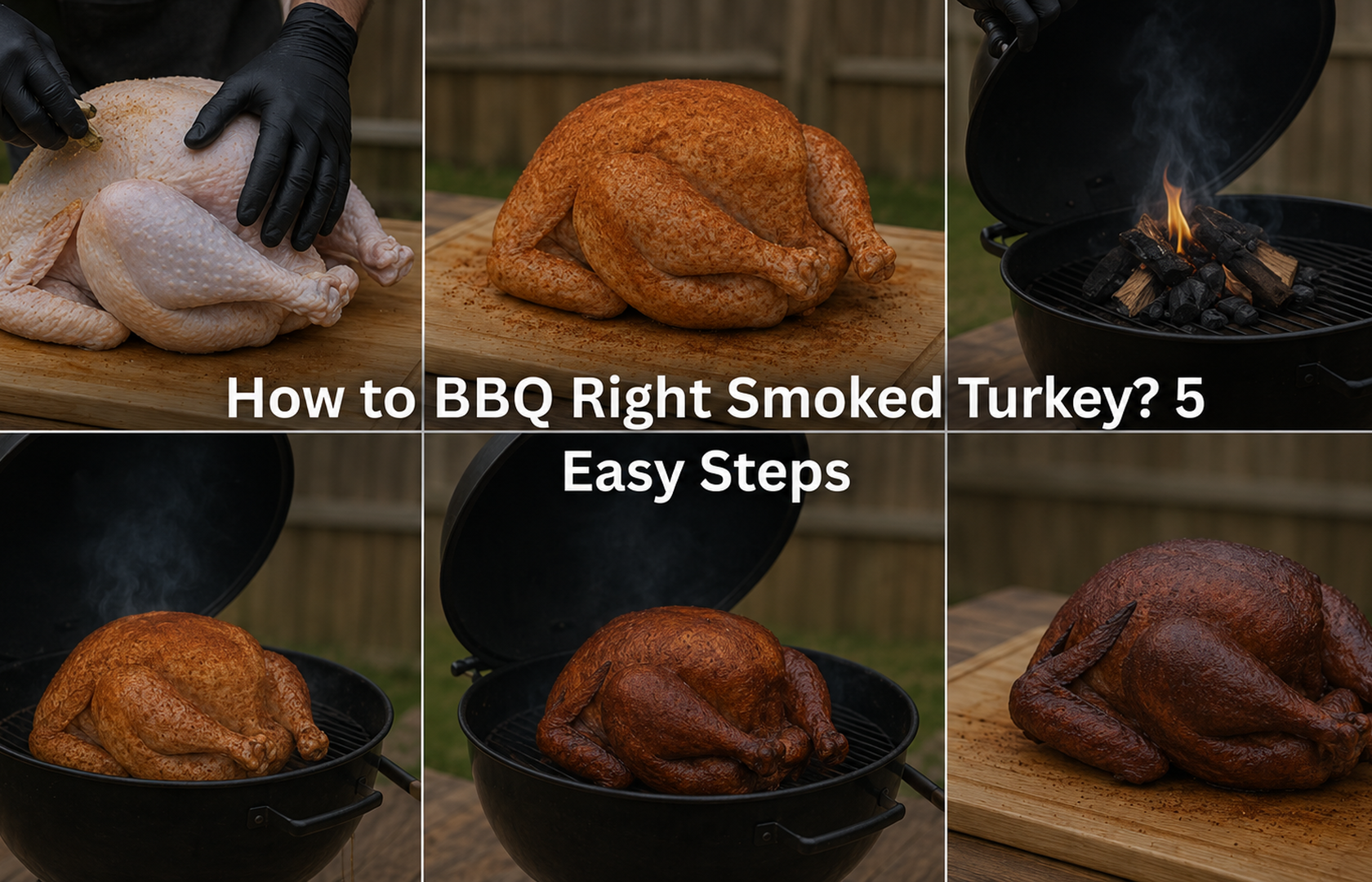 How to BBQ Right Smoked Turkey? 5 Easy Steps
