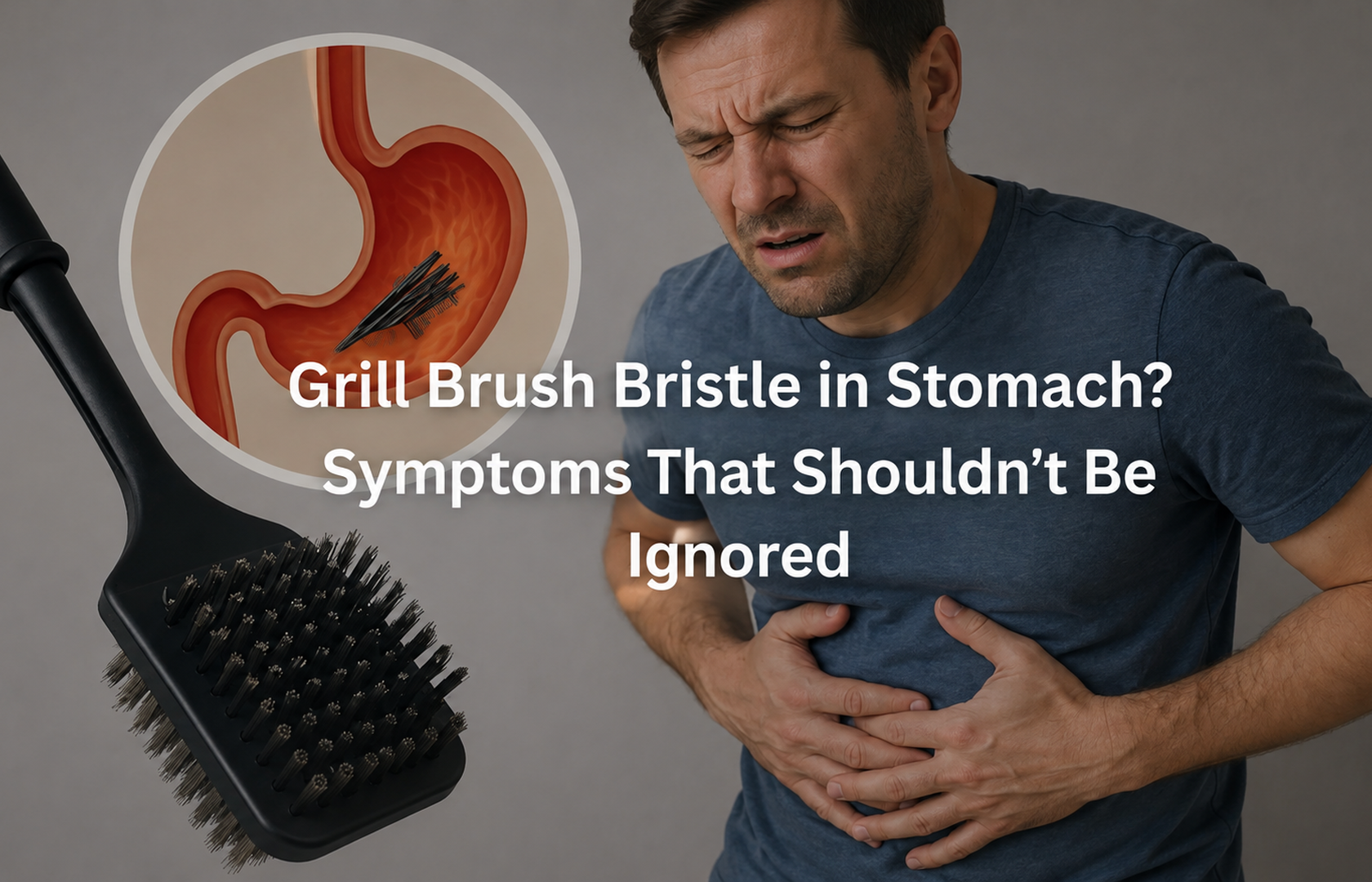 What To Do If You Suspect Grill Brush Bristle In Stomach