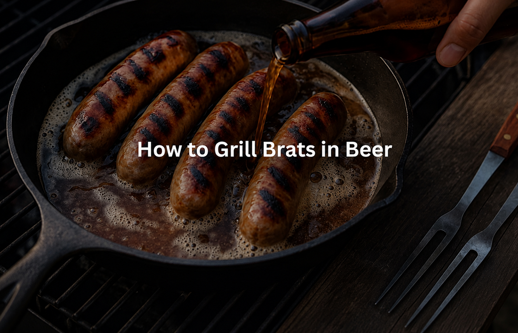 Learn How to Grill Brats in Beer