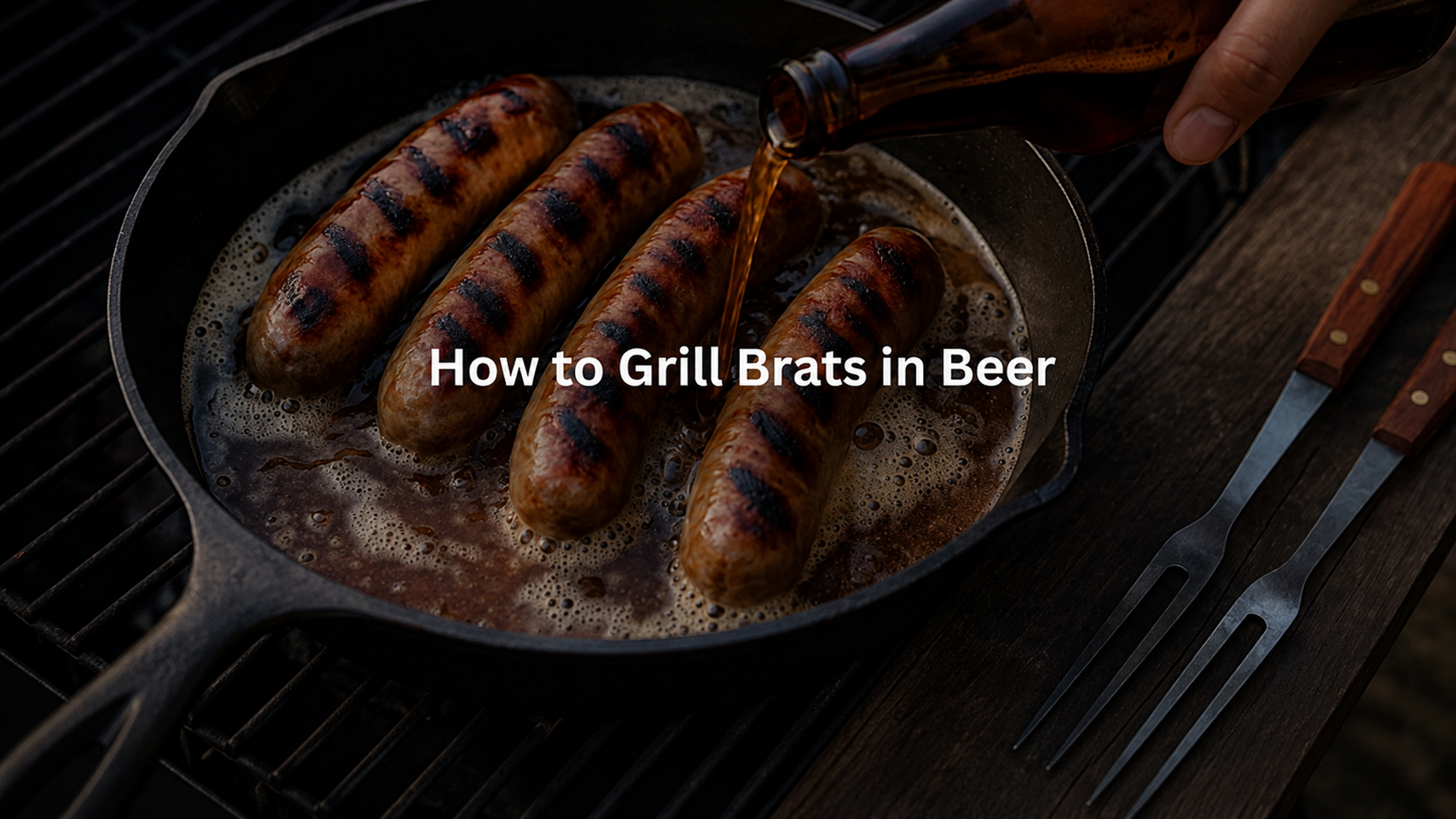 Learn How to Grill Brats in Beer