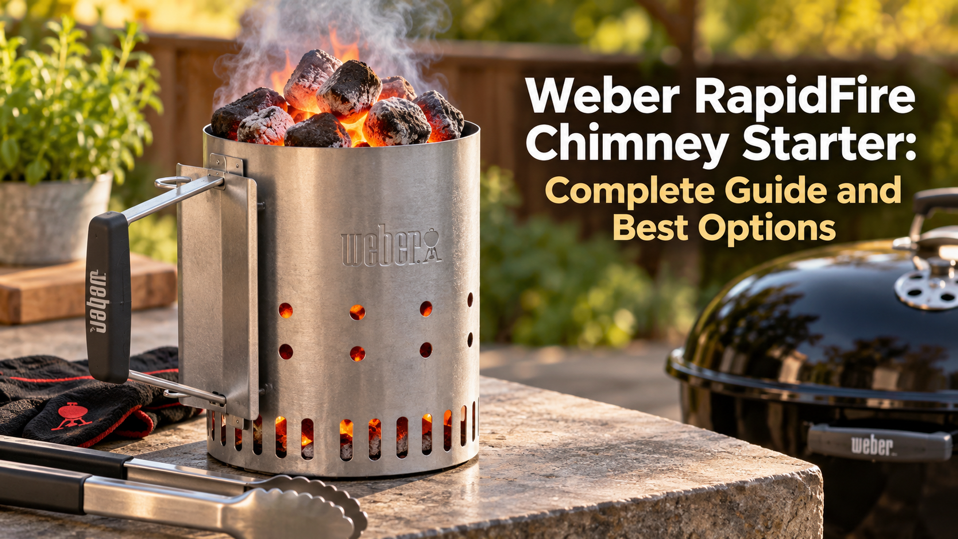 Weber RapidFire Chimney Starter: Complete Guide and Best Options