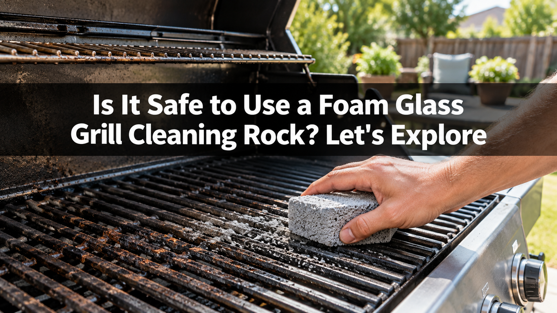 Is It Safe to Use a Foam Glass Grill Cleaning Rock? Let's Explore