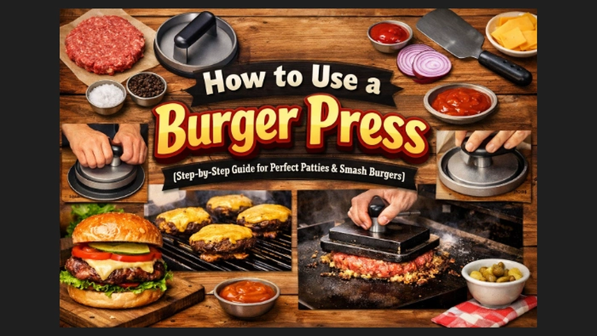 How to Use a Burger Press (Step-by-Step for Perfect Burgers)