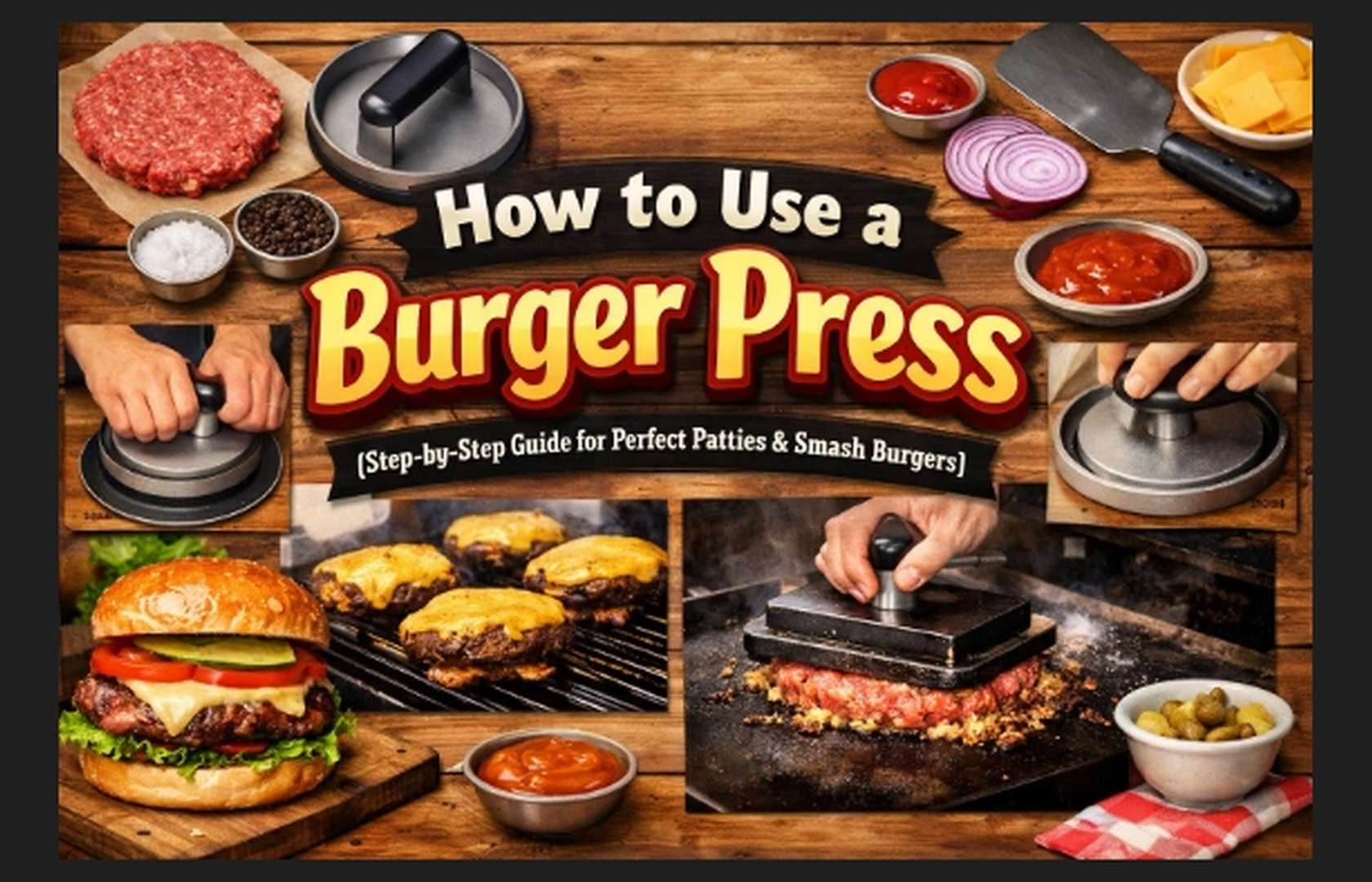 How to Use a Burger Press (Step-by-Step for Perfect Burgers)