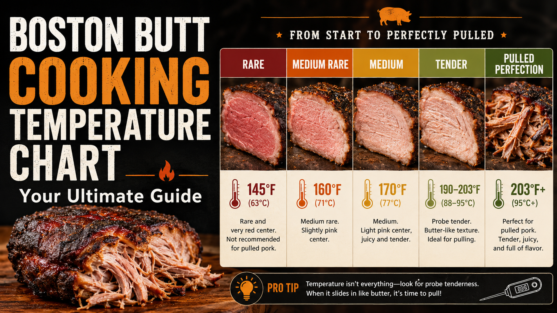 The Only Boston Butt Cooking Temperature Chart You'll Need!