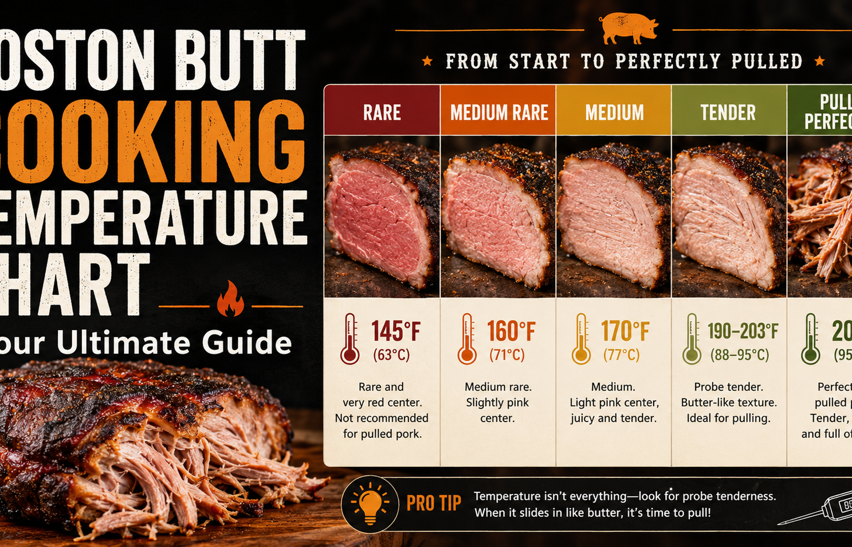 The Only Boston Butt Cooking Temperature Chart You'll Need!