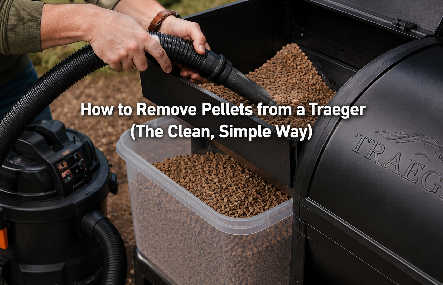 How to Remove Pellets from a Traeger Grill