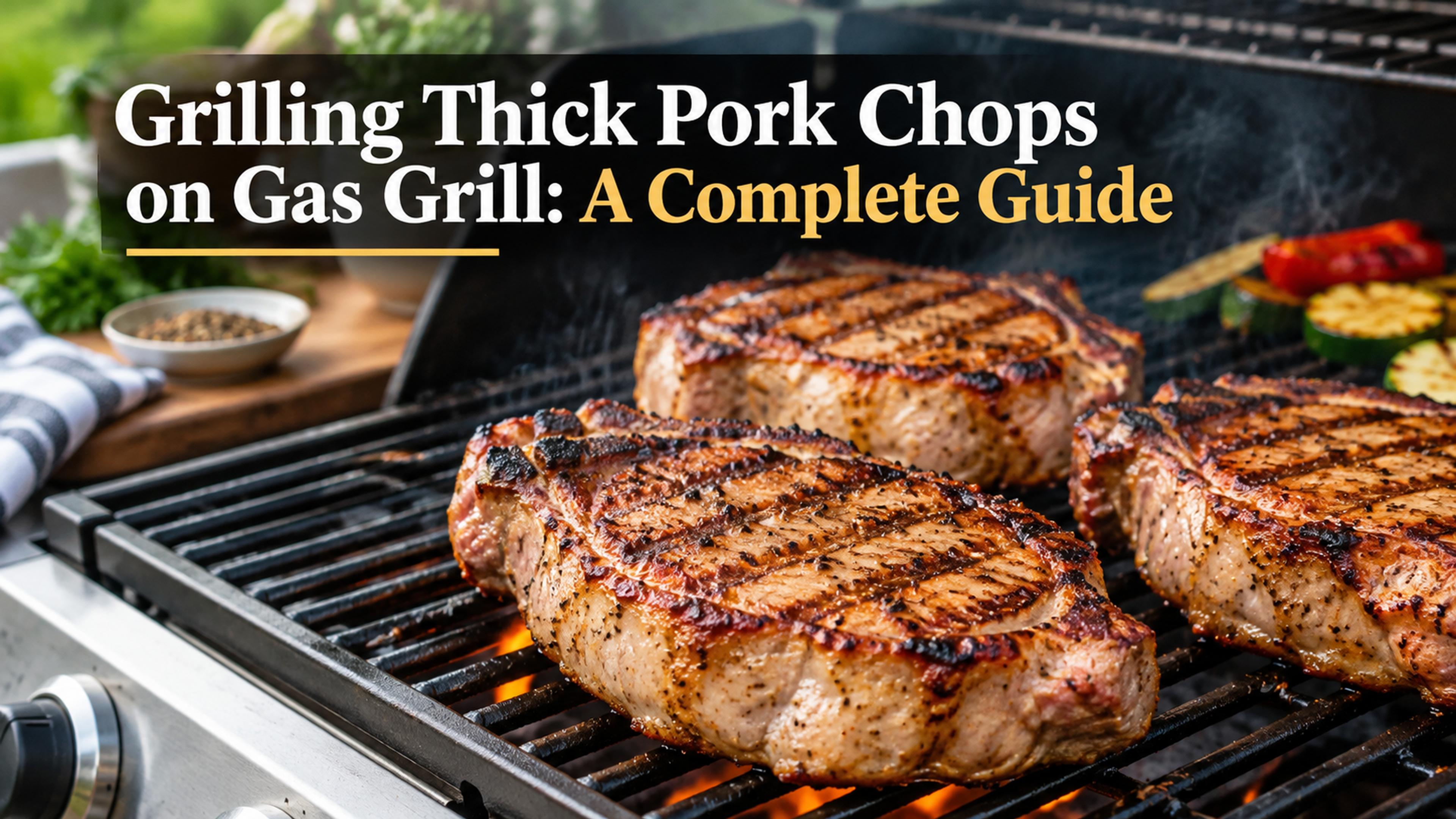 Discover Grilling Thick Pork Chops on Gas Grill: A Complete Guide