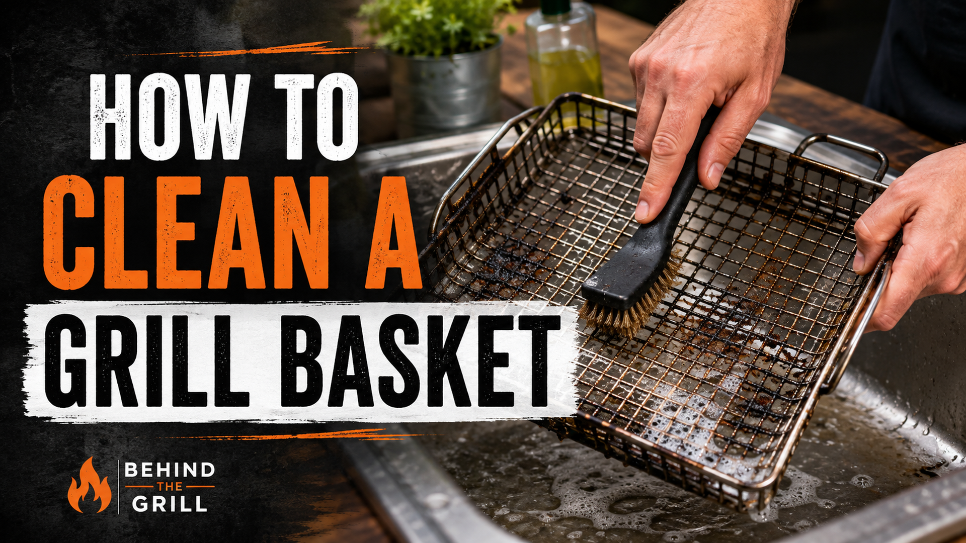 How to Clean Grill Basket (Easy Grease Removal Guide)
