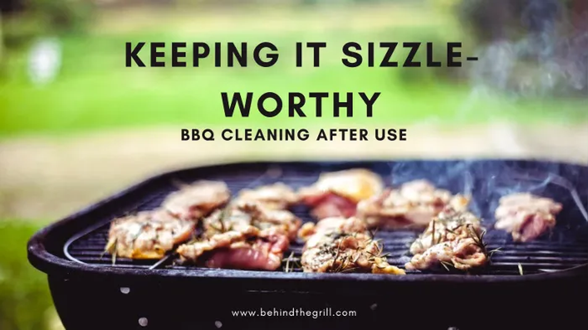 The Scoop on the Perfect Barbecue Cleaning Kit: Keep the Grill Sizzling!