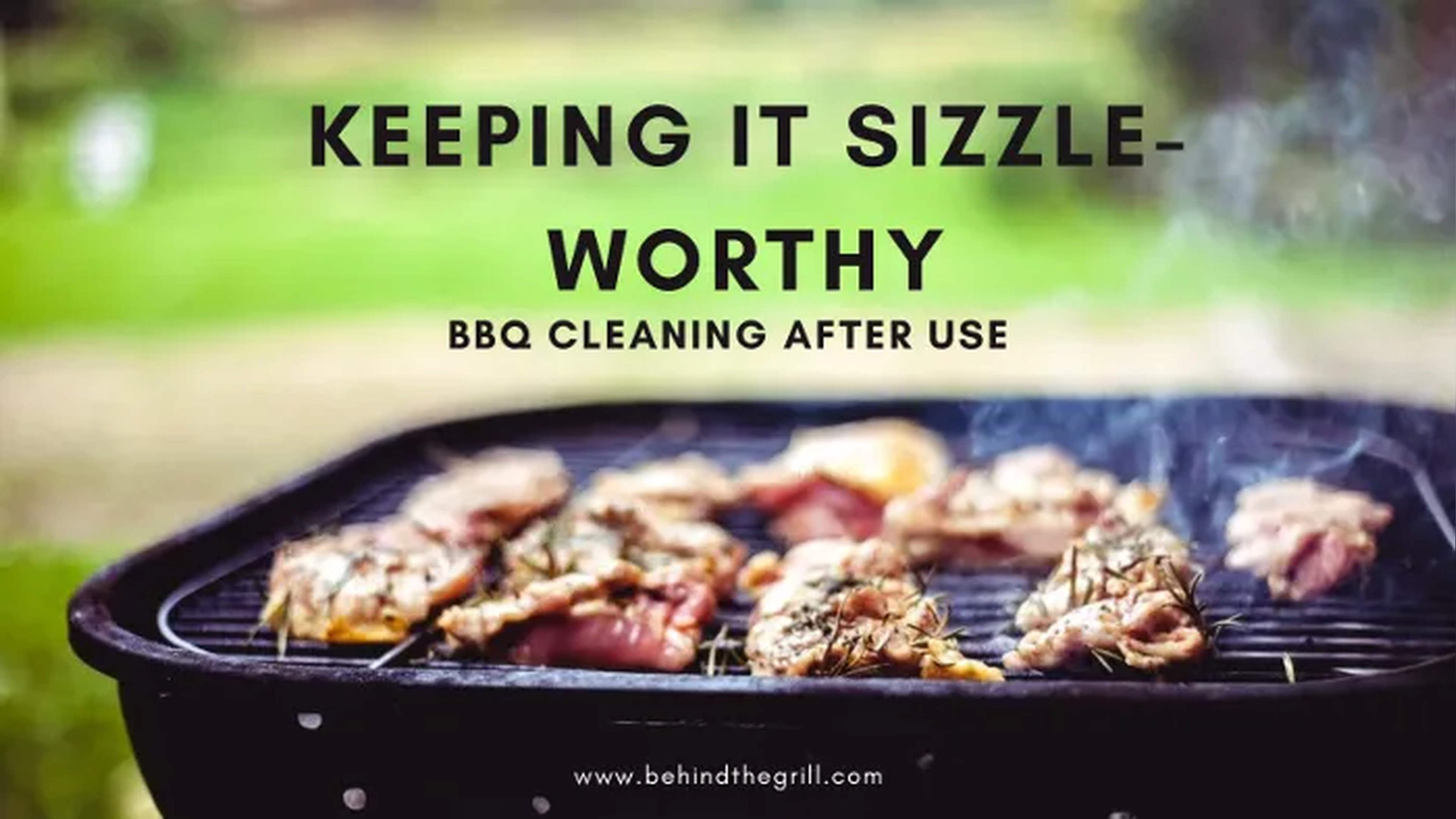 The Scoop on the Perfect Barbecue Cleaning Kit: Keep the Grill Sizzling!