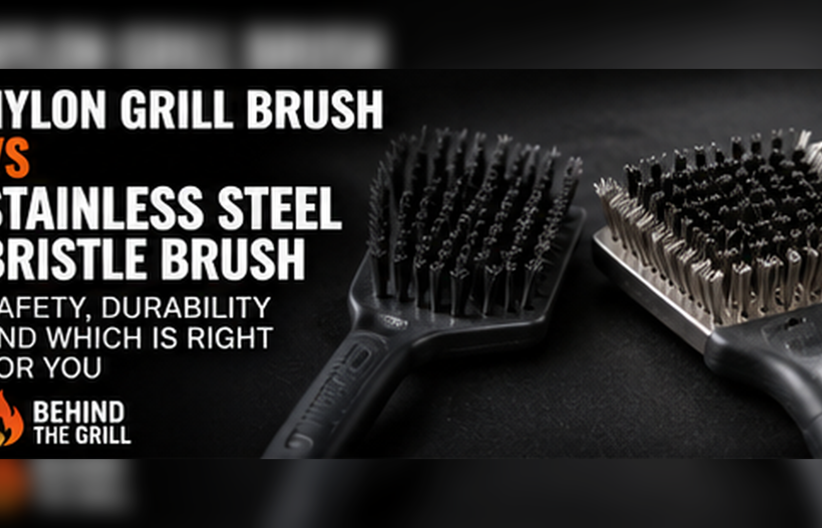 Nylon Grill Brush vs Stainless Steel Bristle Brush | Which One to Choo