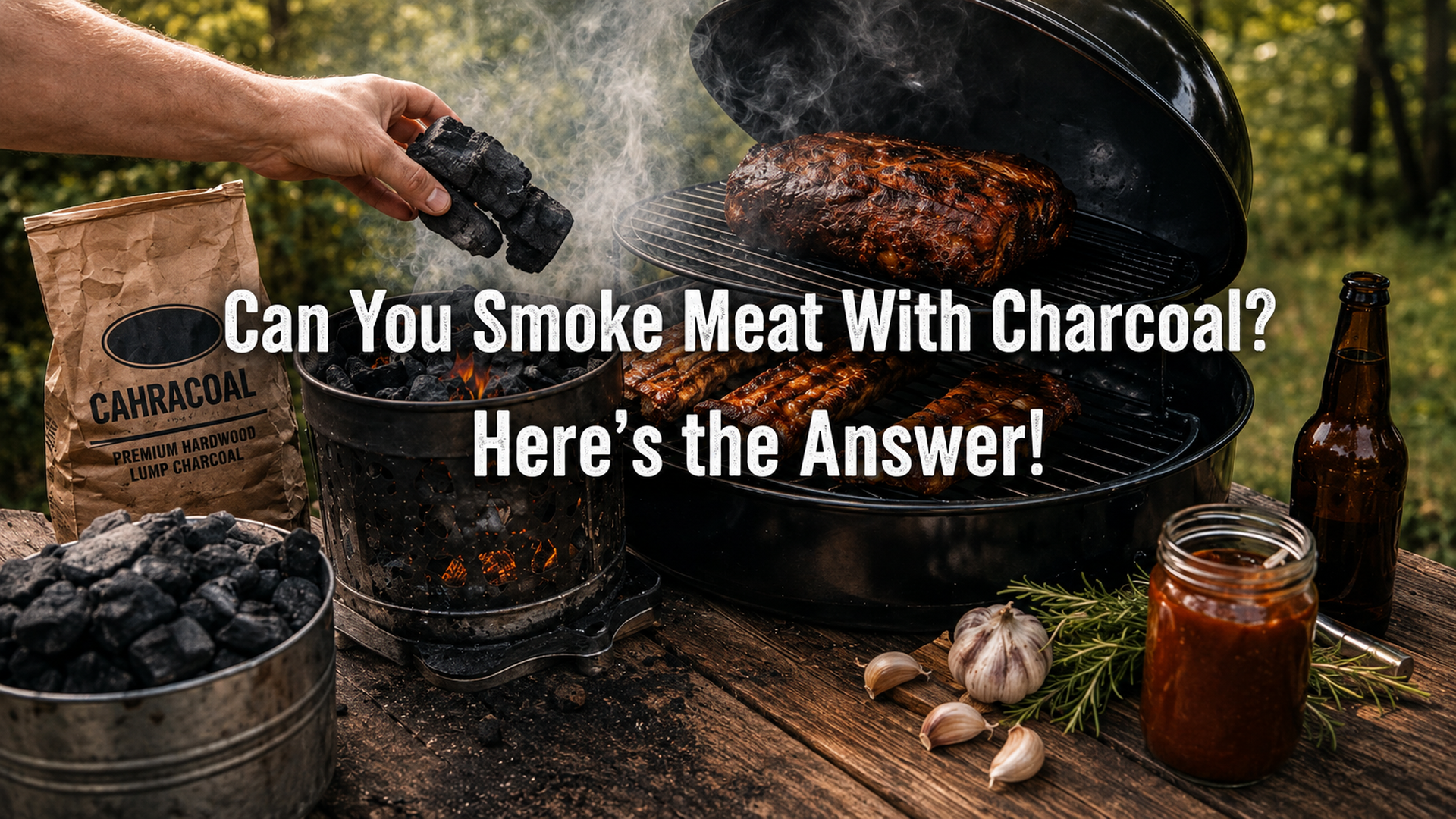 Can You Smoke Meat With Charcoal? Find Now!