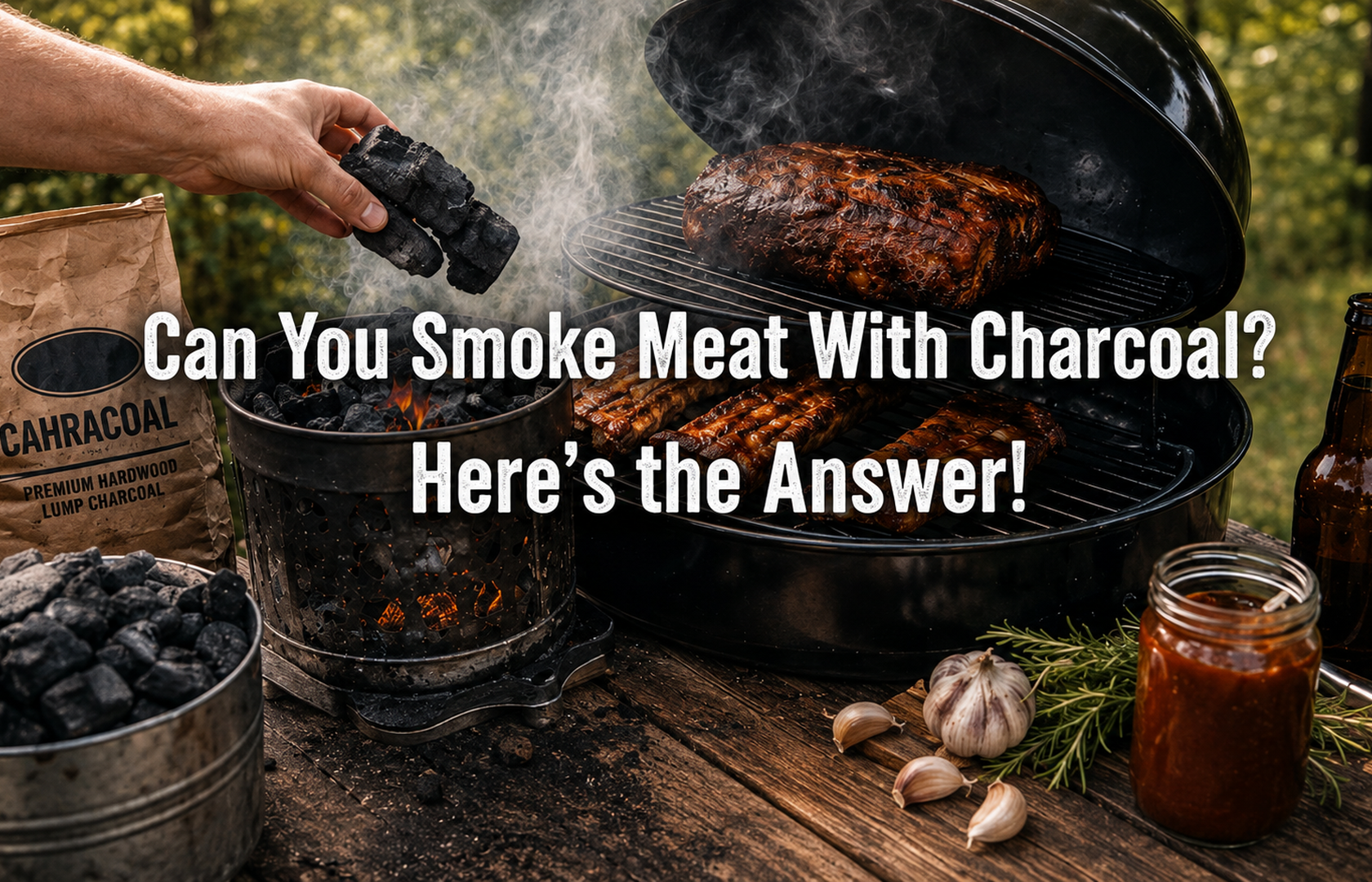Can You Smoke Meat With Charcoal? Find Now!