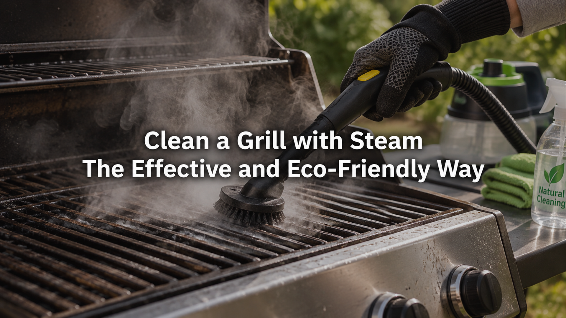Clean a Grill with Steam: The Effective and Eco-Friendly Way