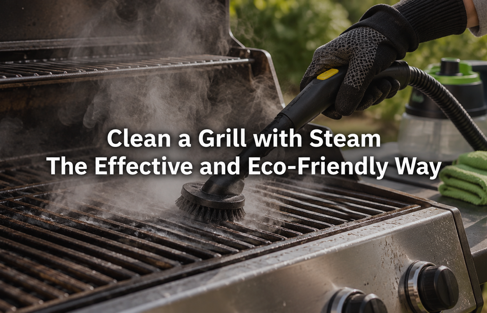 Clean a Grill with Steam: The Effective and Eco-Friendly Way
