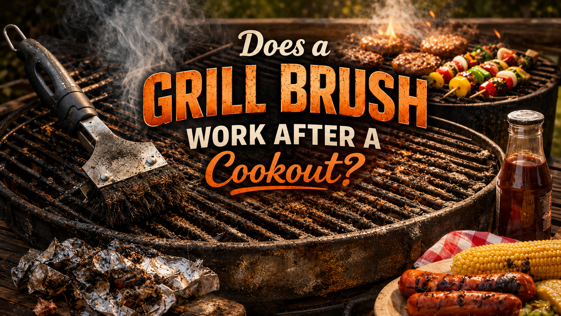 Does a Grill Brush Work After a Cookout? Honest Answer