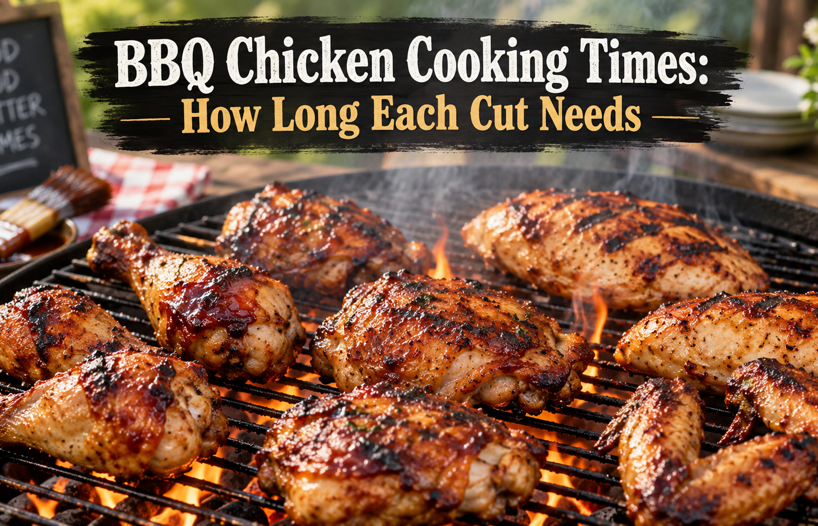 BBQ Chicken Cooking Times: How Long Each Cut Needs