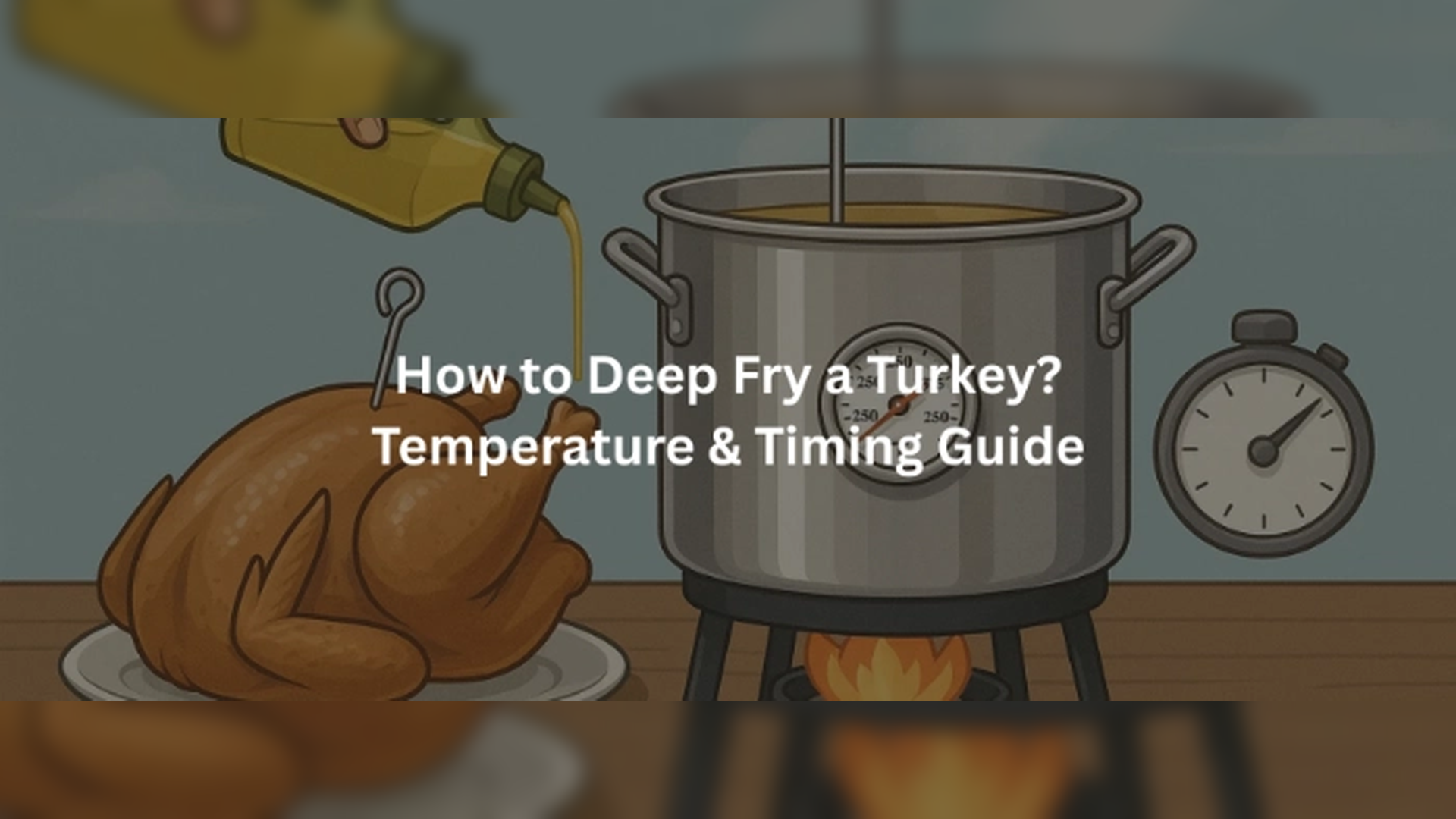 How to Deep Fry a Turkey? Timing & Temperature Guide